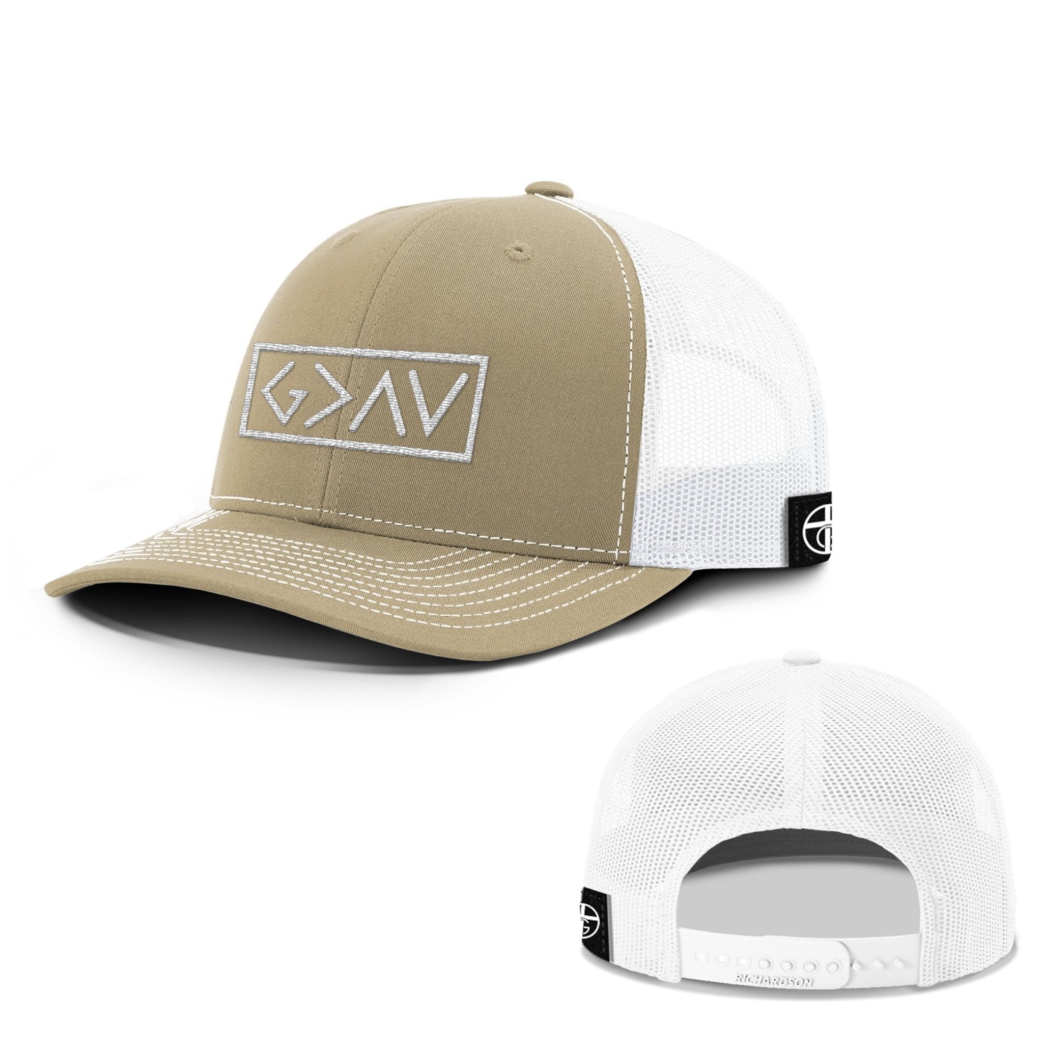 God is Greater Than the Highs and Lows Summer Collection Hats - Our True God