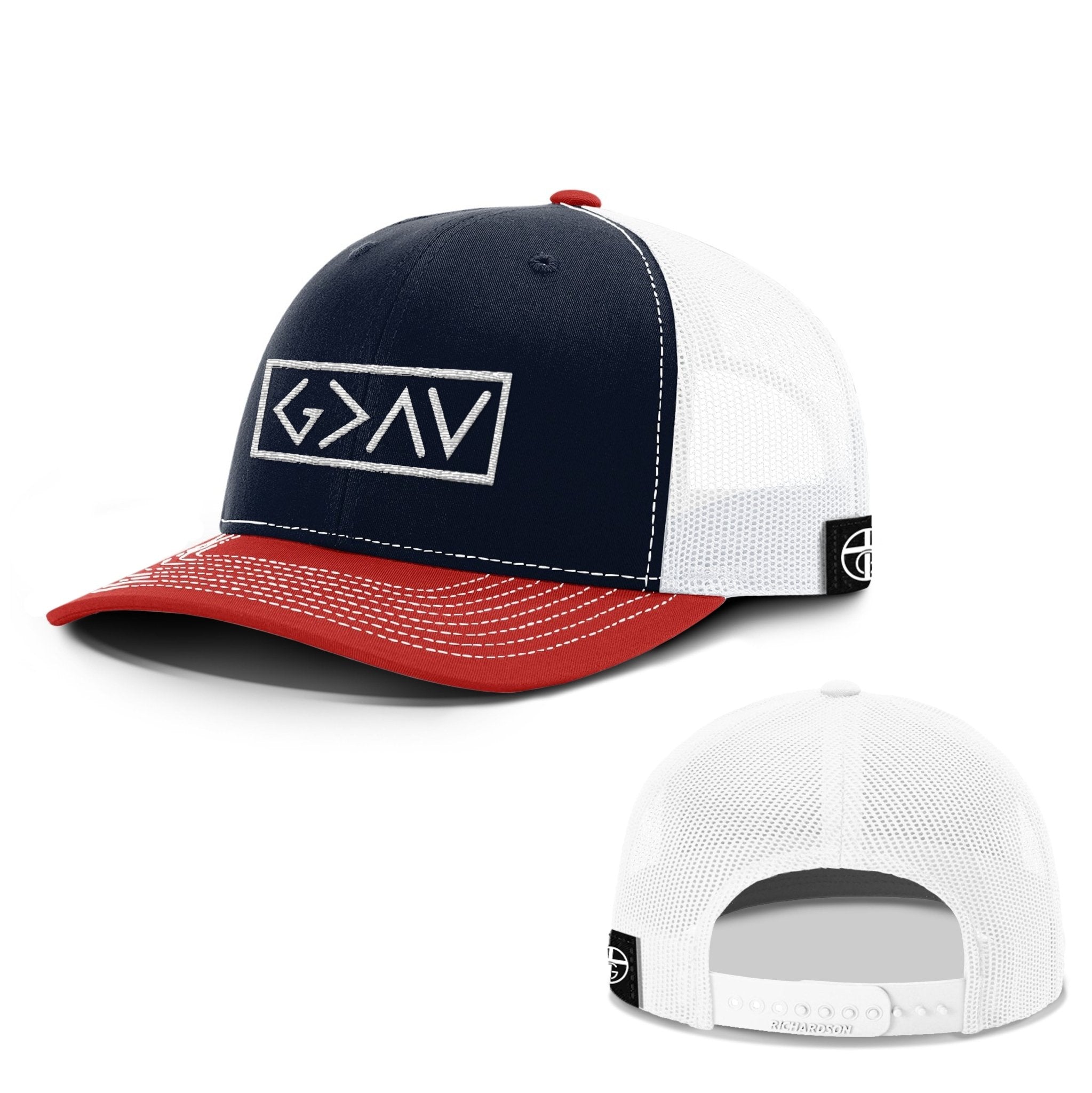 God is Greater Than the Highs and Lows Summer Collection Hats - Our True God