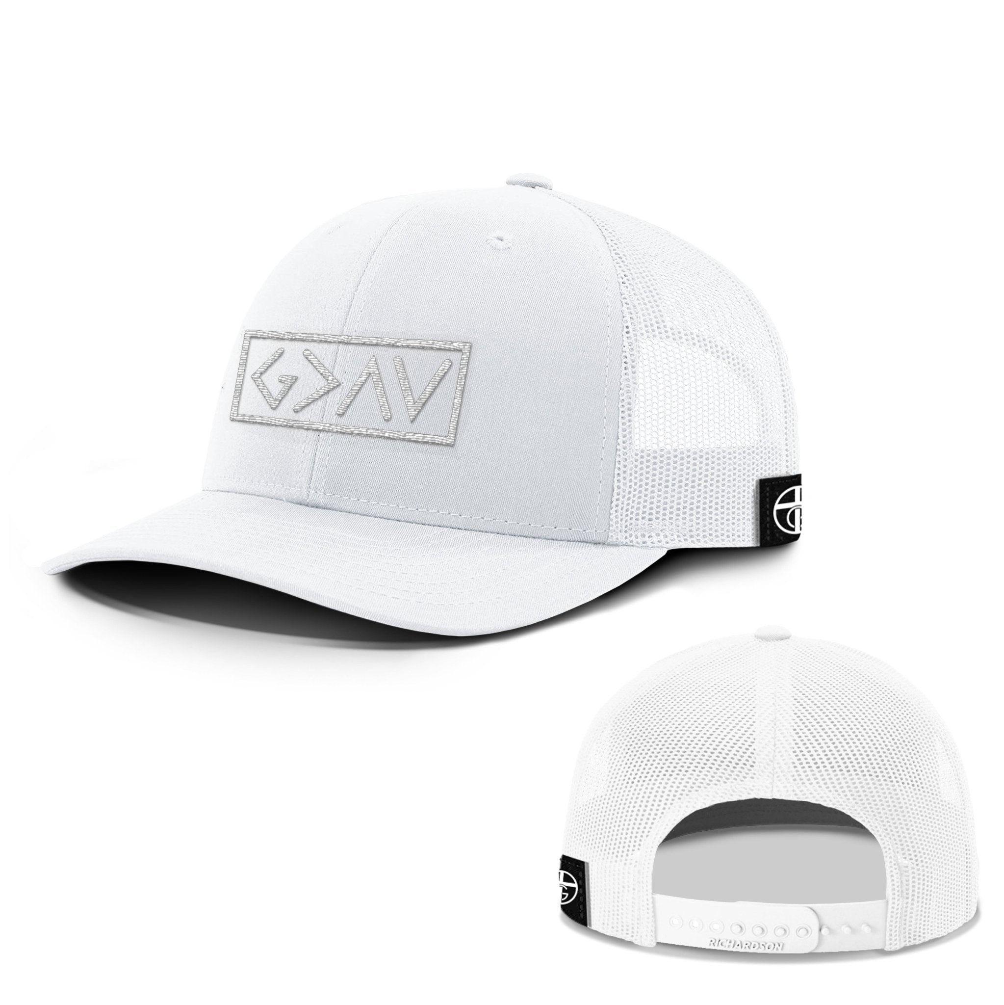 God is Greater Than the Highs and Lows Summer Collection Hats - Our True God