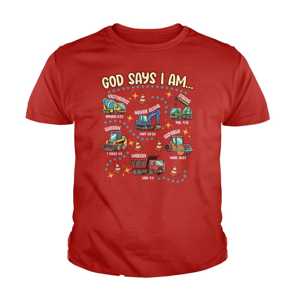 God says I am.. Kids Shirts - Our True God
