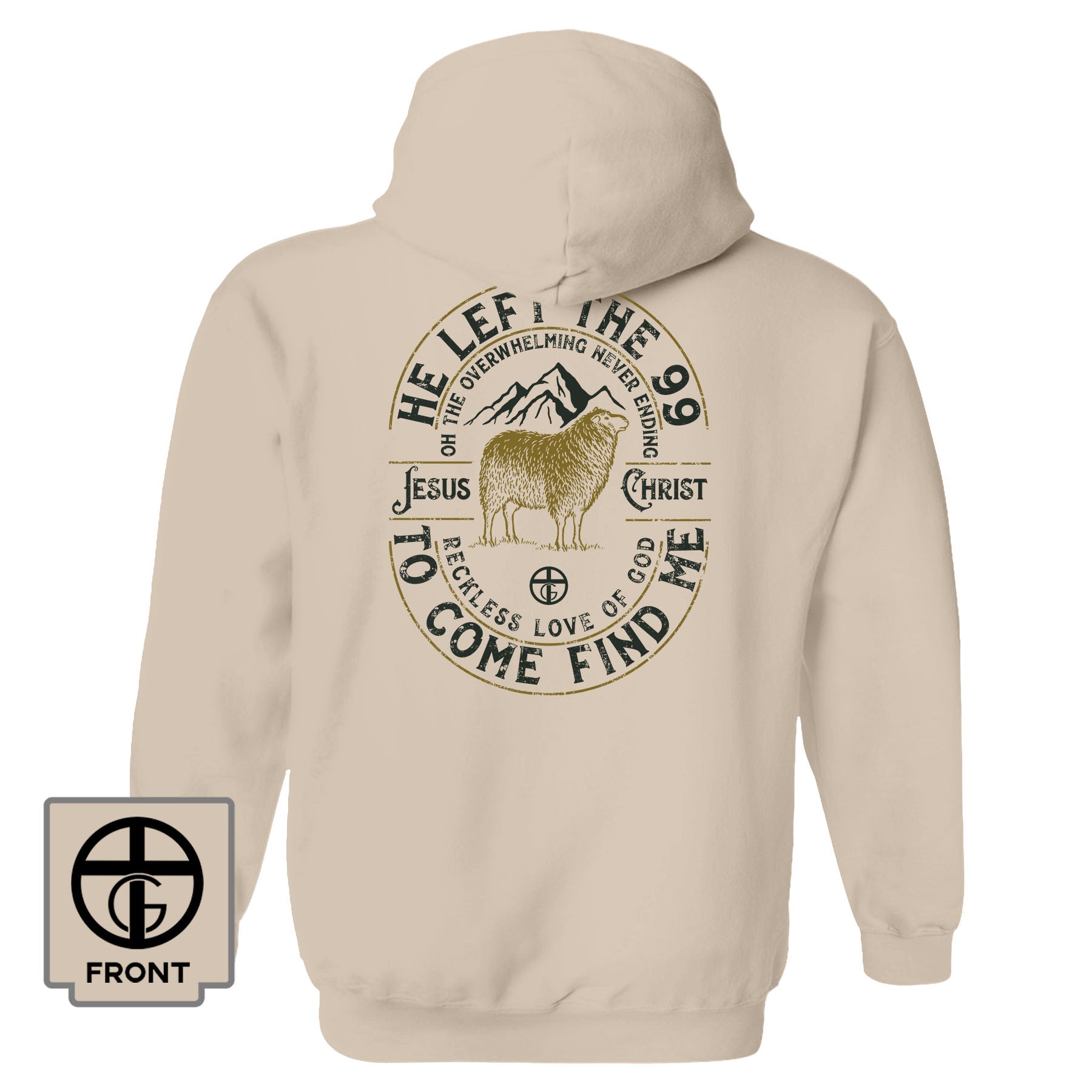 He Left The 99 Fall Collection Hoodie - Our True God