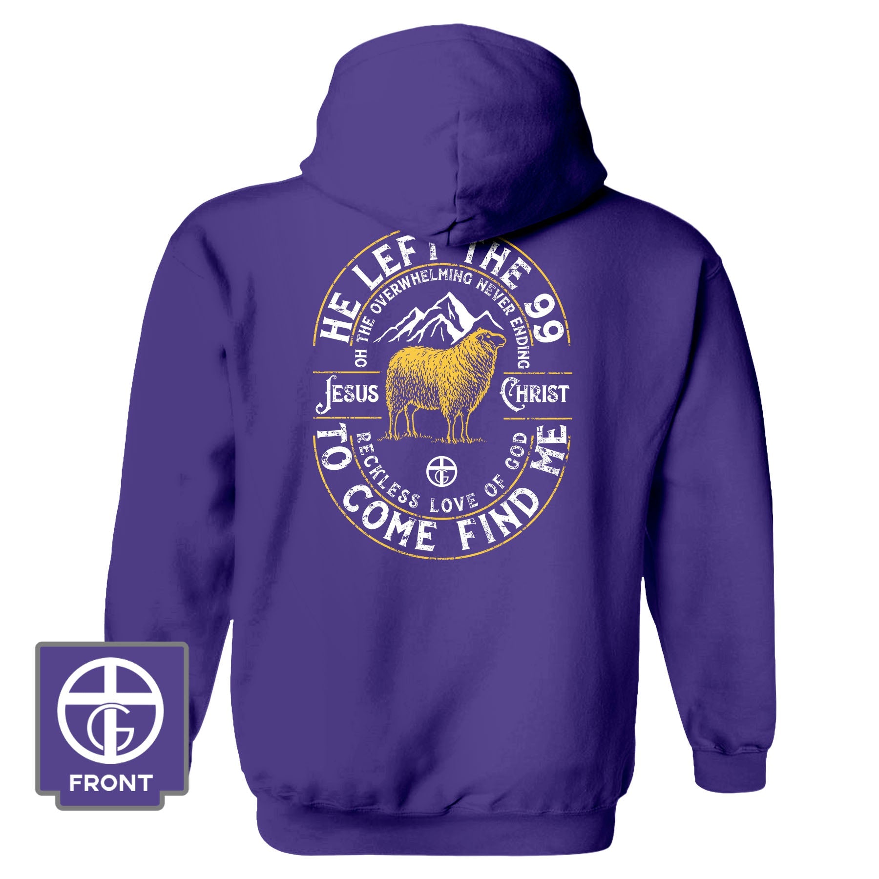 He Left The 99 Fall Collection Hoodie - Our True God