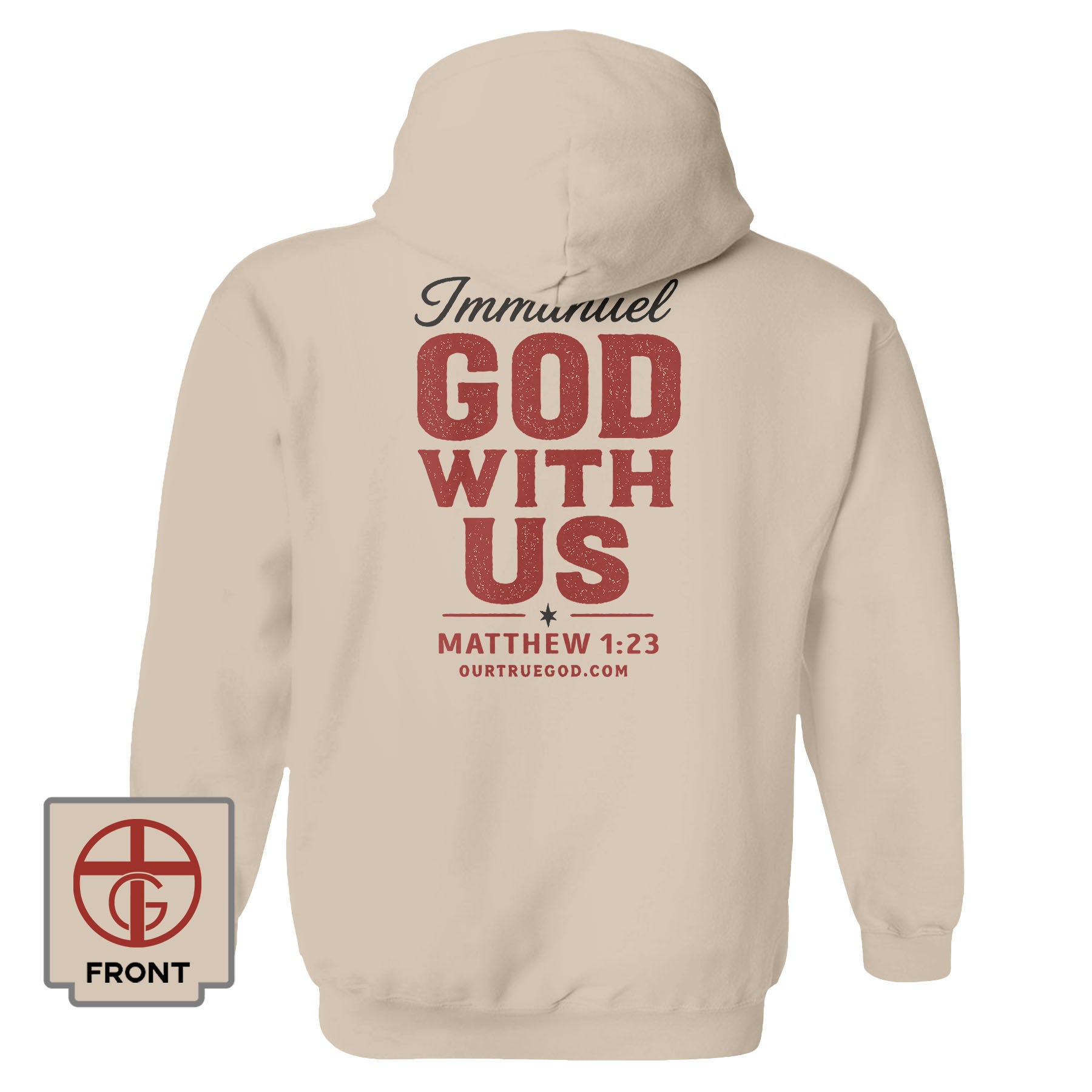 Immanuel – God With Us Hoodie - Our True God