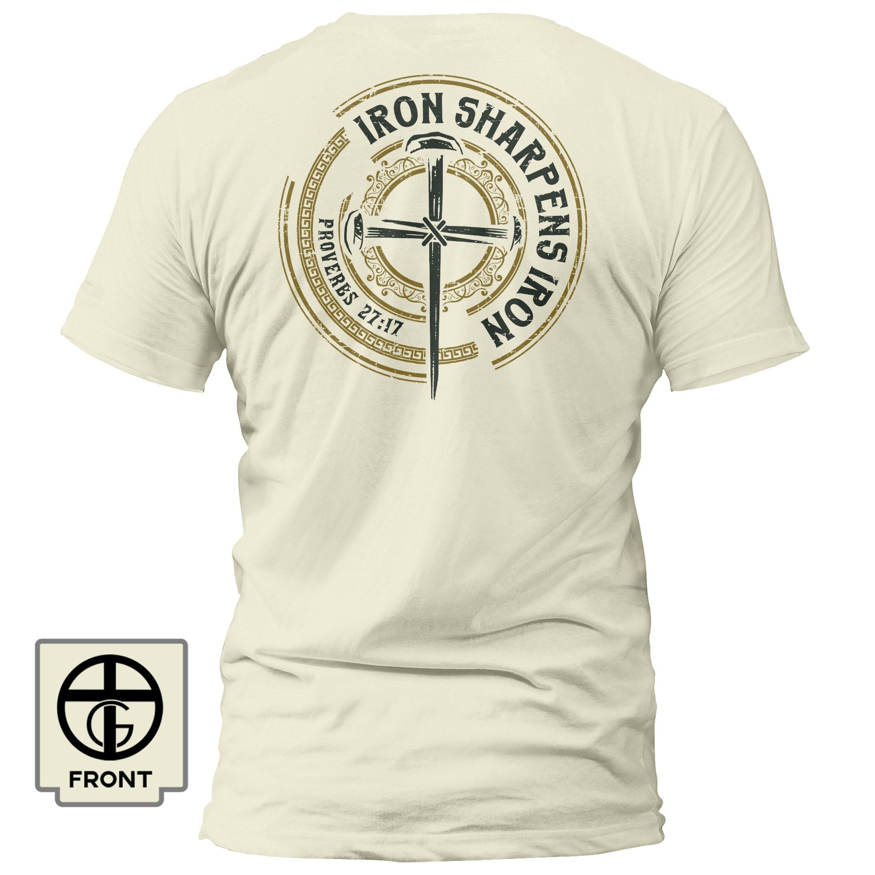 Iron Sharpens Iron - Proverbs 27:17 Fall Collection T-Shirt - Our True God