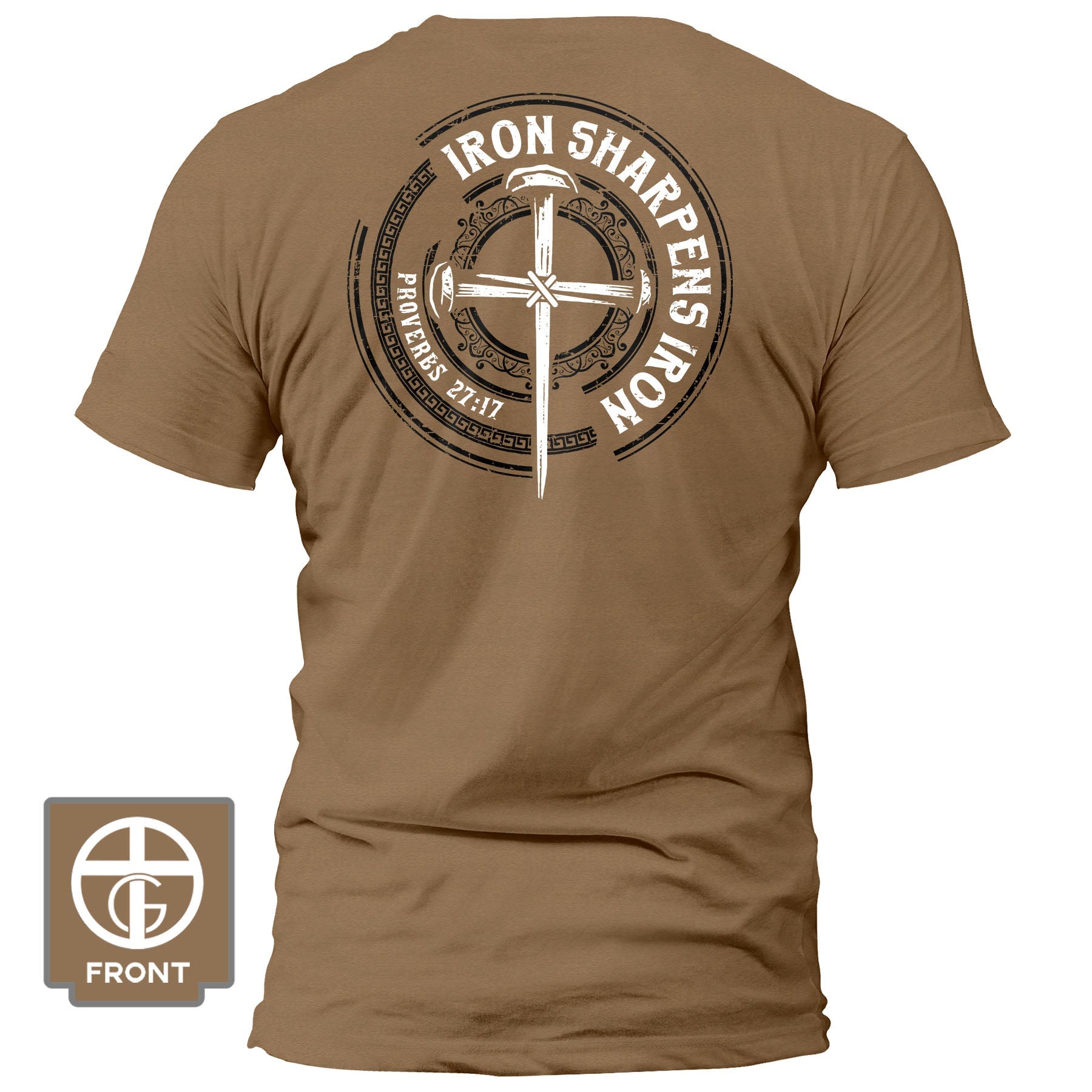 Iron Sharpens Iron - Proverbs 27:17 Fall Collection T-Shirt - Our True God