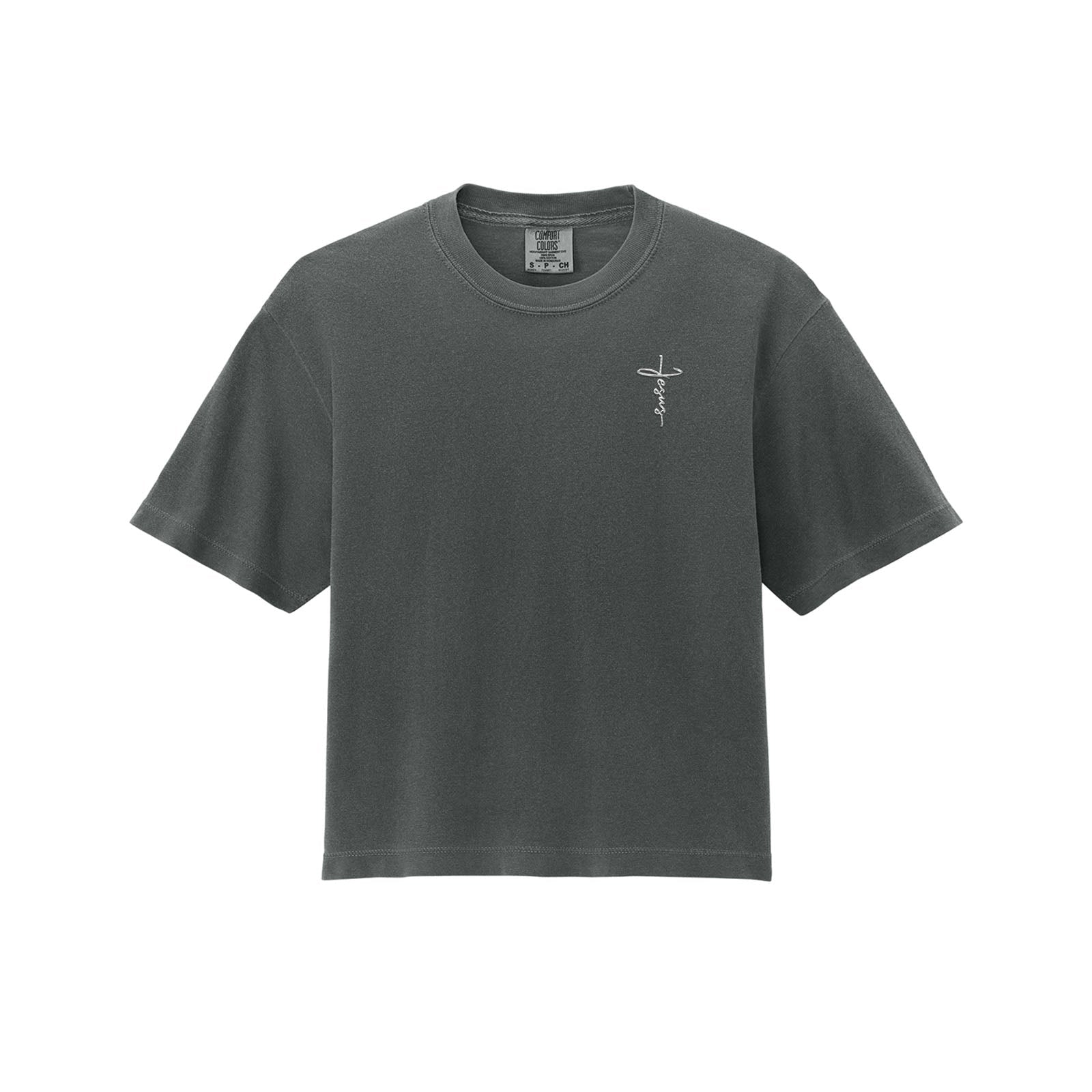 Jesus Cross Women’s Boxy Tee - Our True God