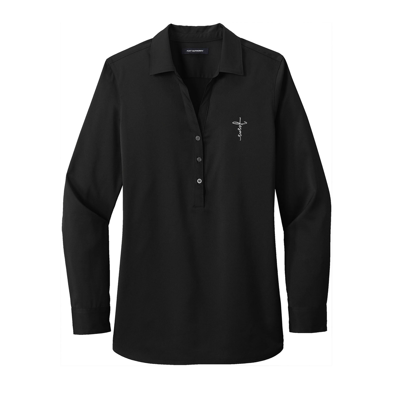 Jesus Cross Women's Stretch Tunic - Our True God