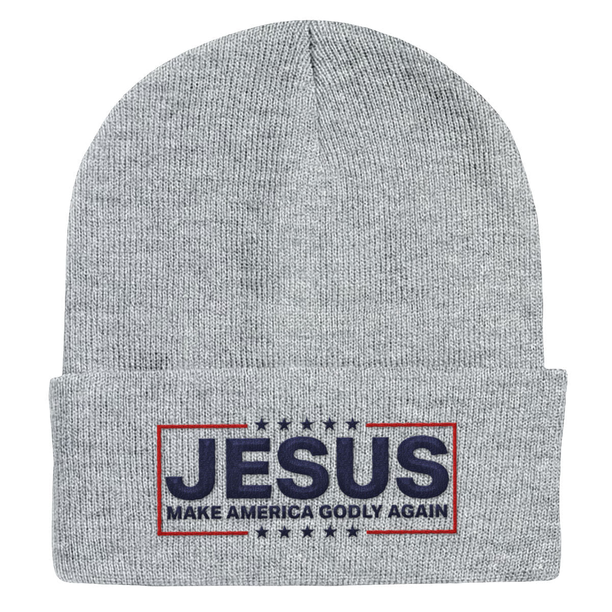 Jesus Make America Godly Again Beanies - Our True God
