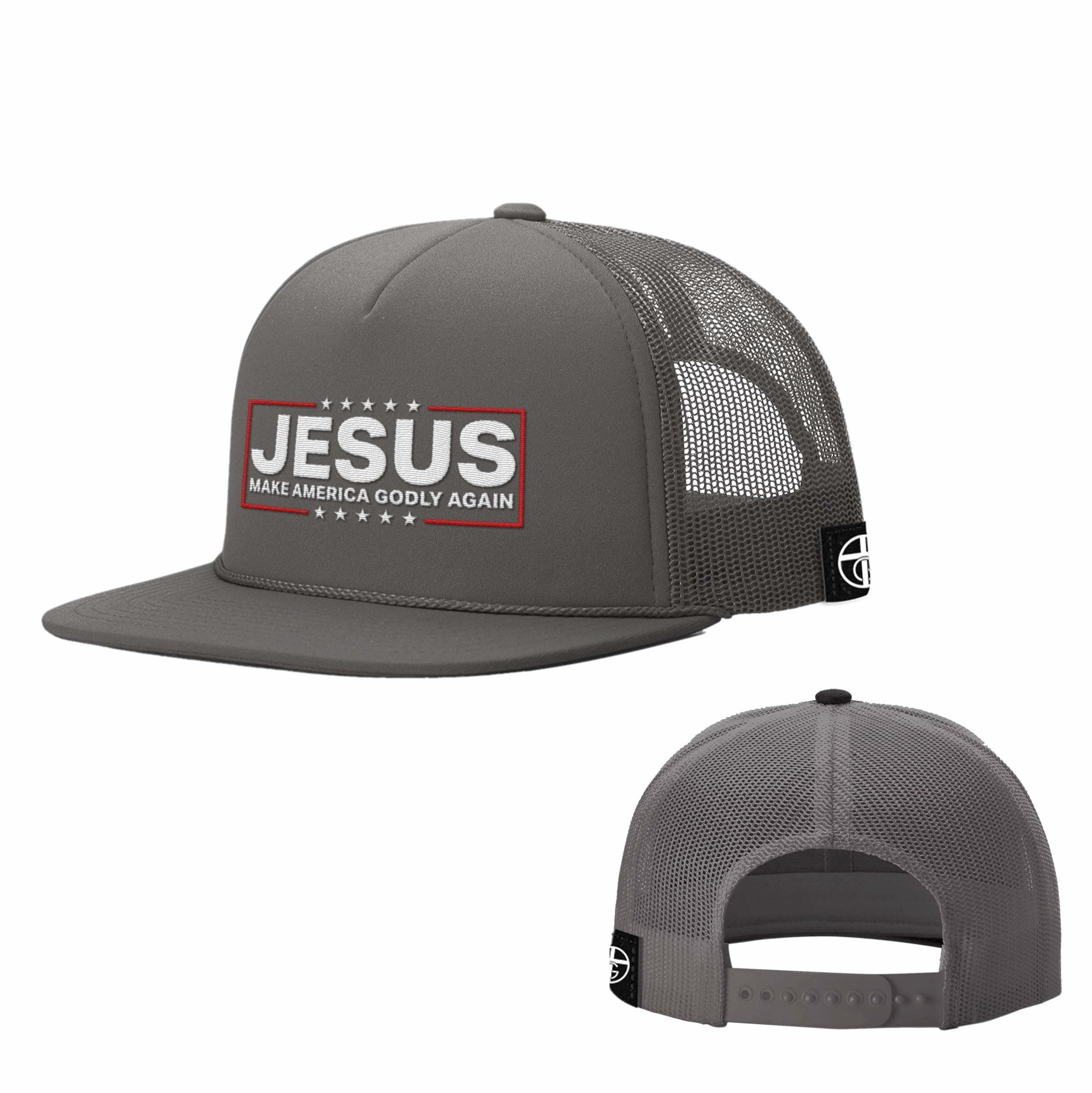 Jesus Make America Godly Again Foam Trucker Hats - Our True God