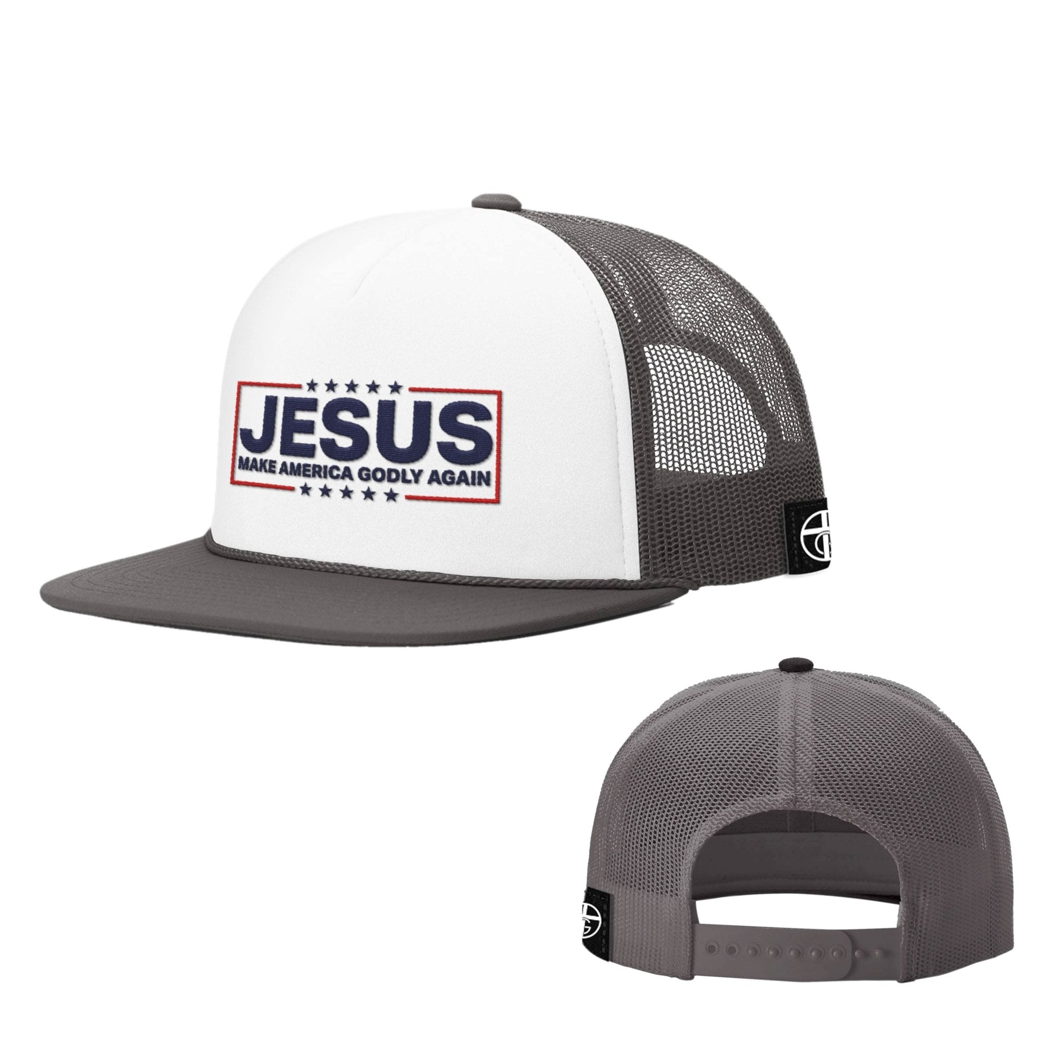 Jesus Make America Godly Again Foam Trucker Hats - Our True God