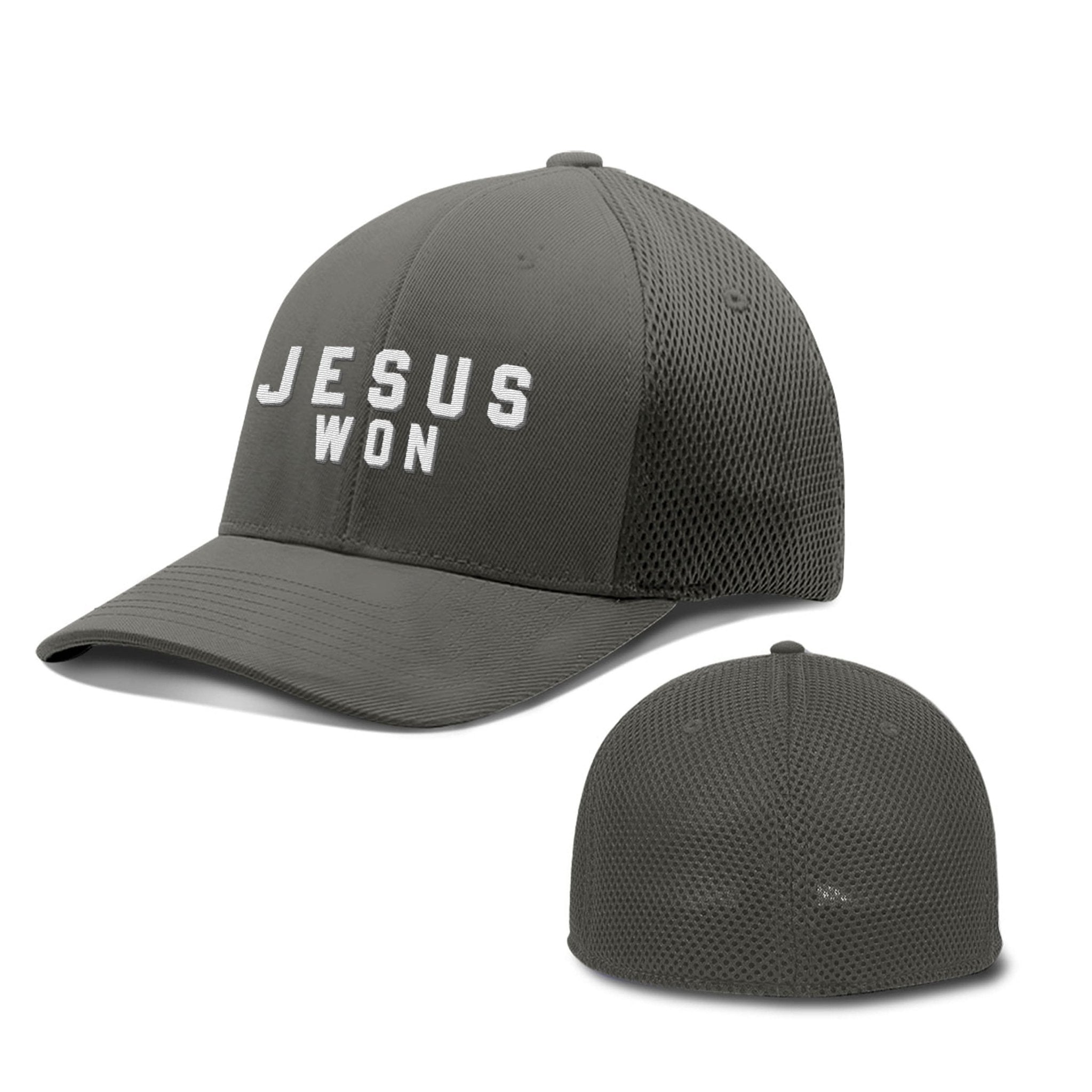 JESUS WON Hats - Our True God