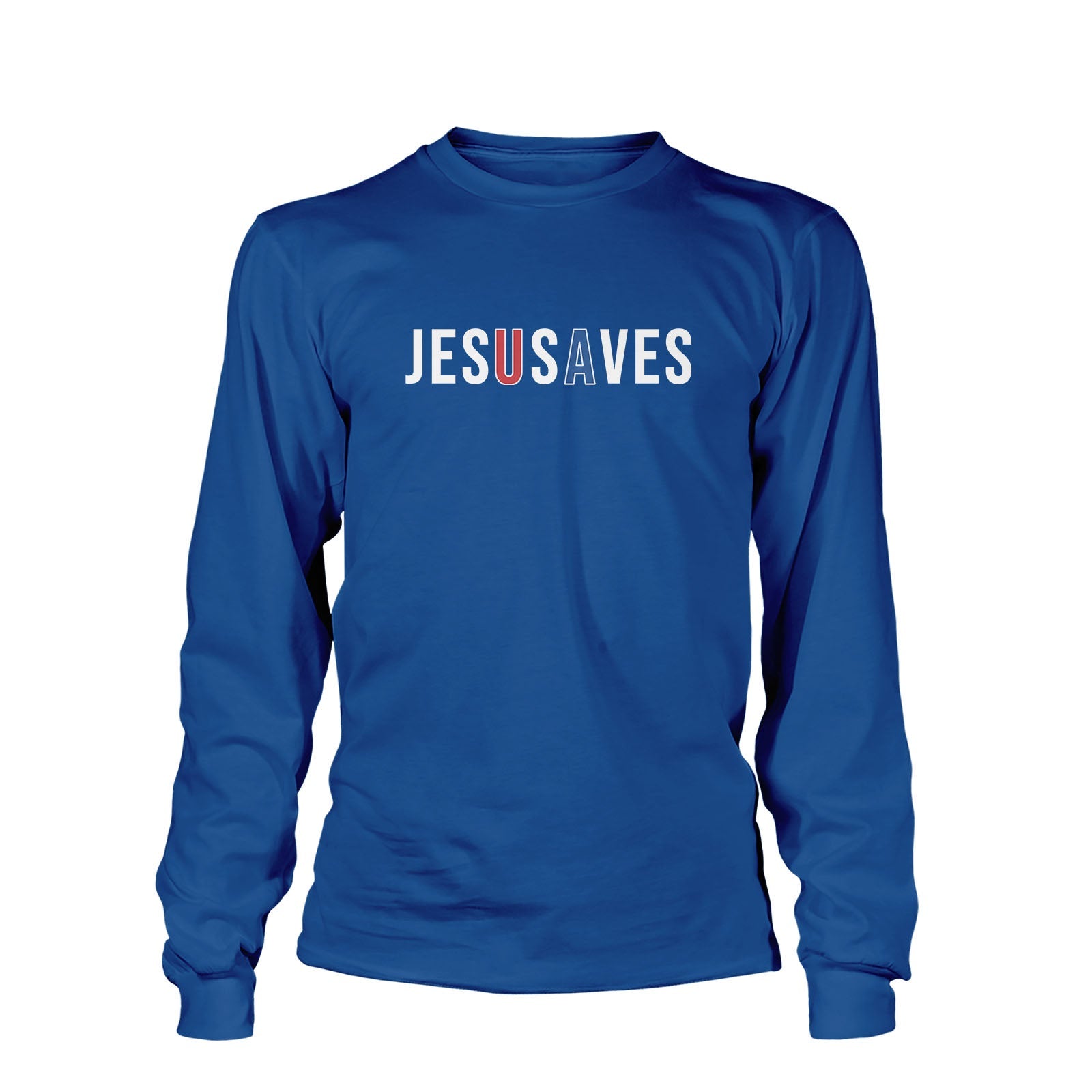 JESUSAVES Long Sleeve T-Shirt - Our True God