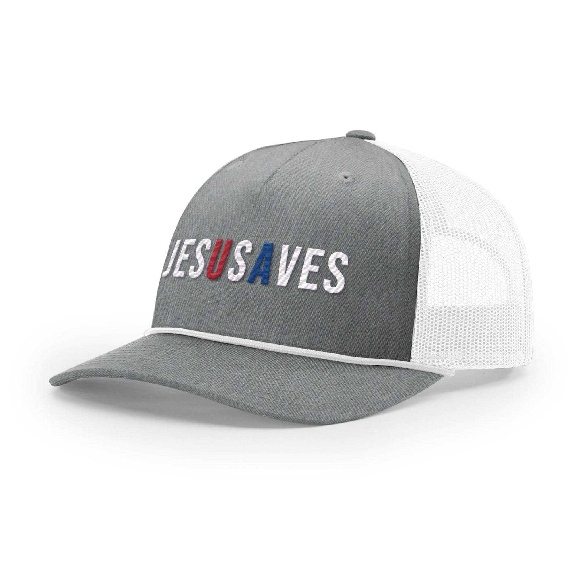 JESUSAVES Rope Trucker Hats - Our True God