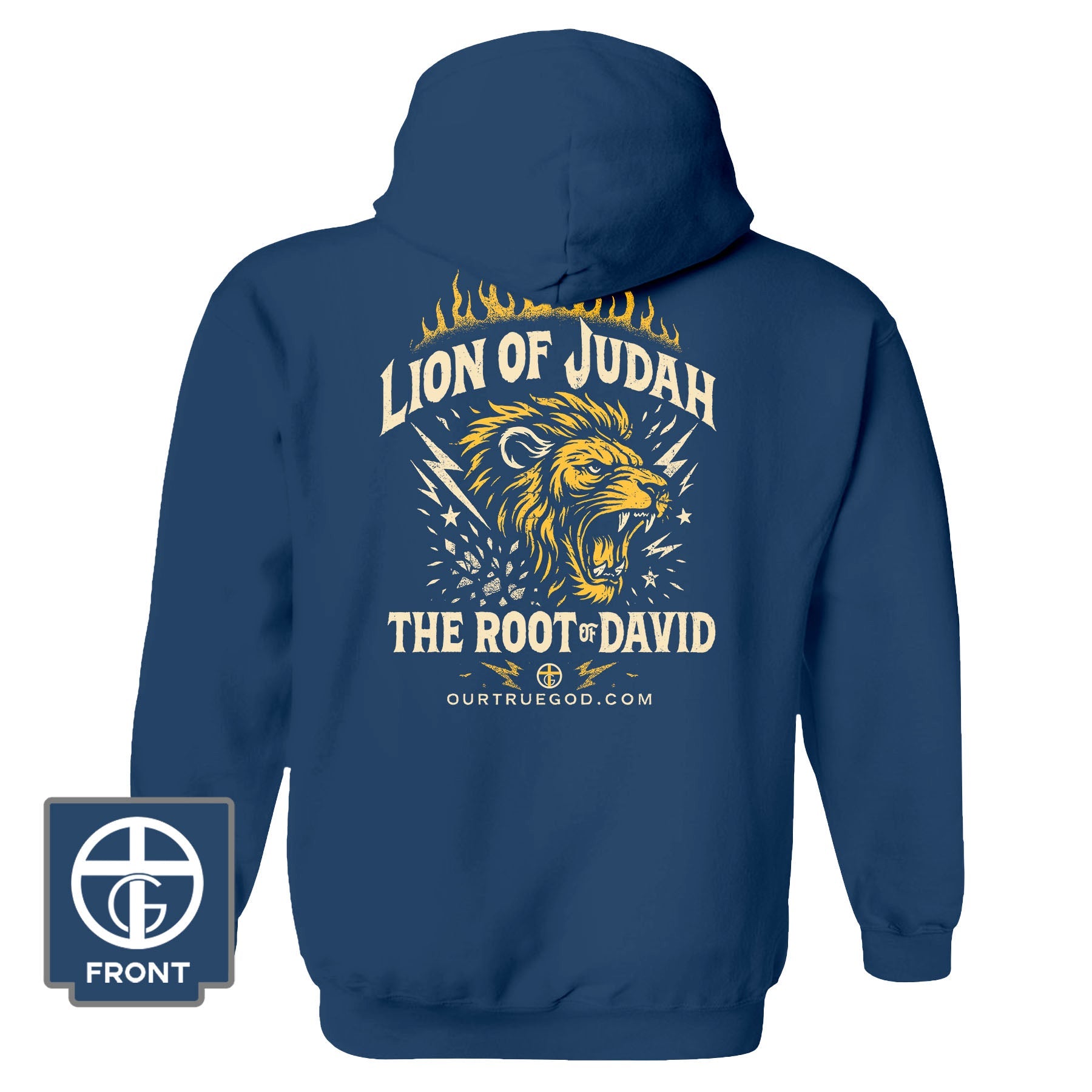Lion of Judah Fall Collection Hoodie - Our True God
