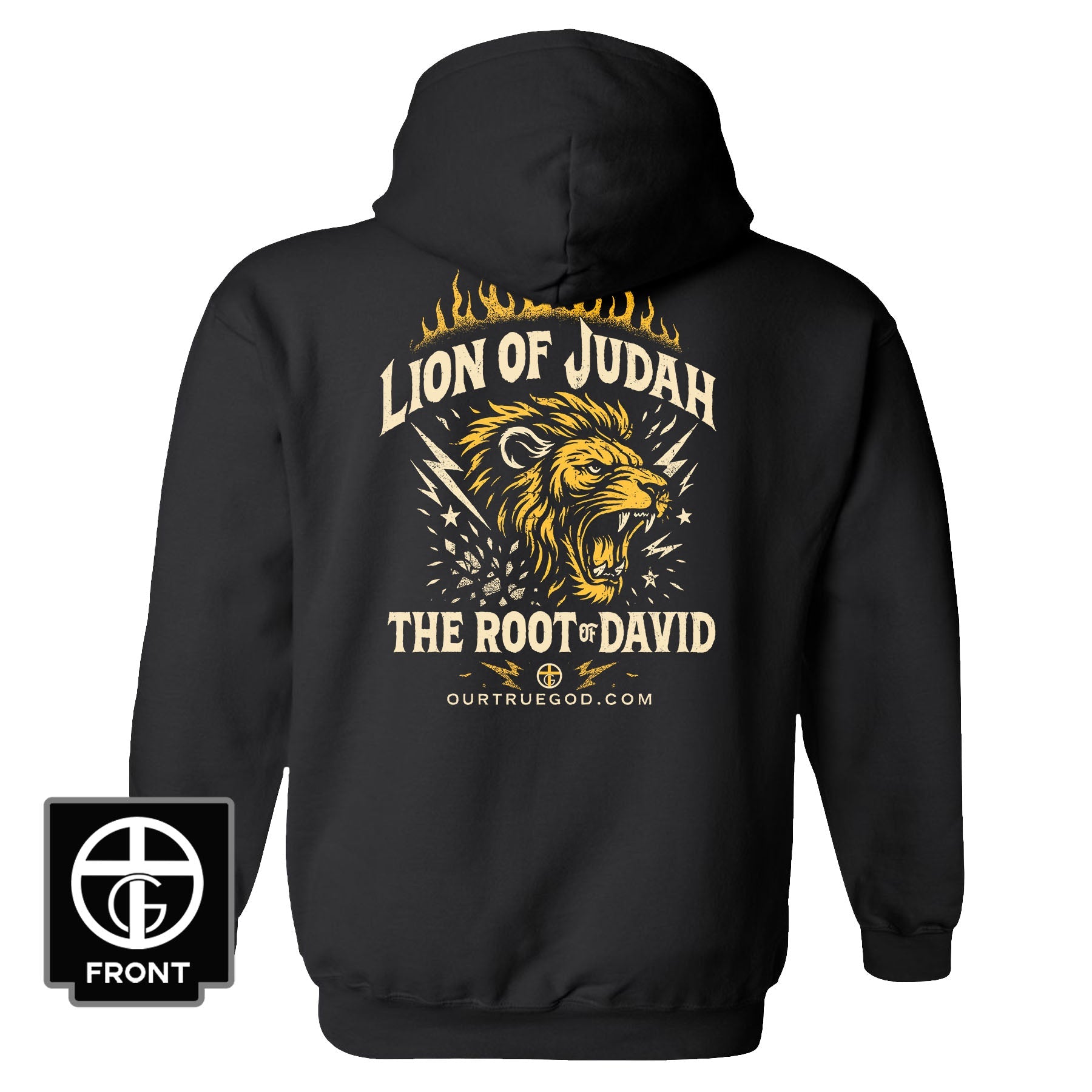 Lion of Judah Hoodie - Our True God