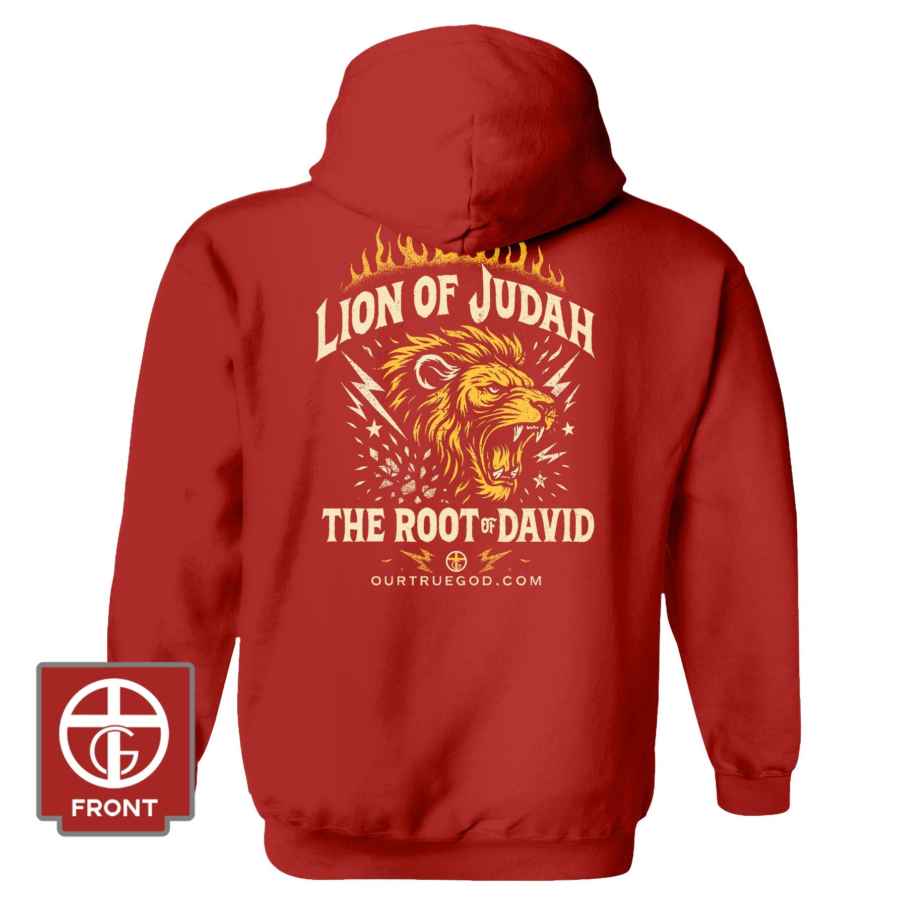 Lion of Judah Hoodie - Our True God