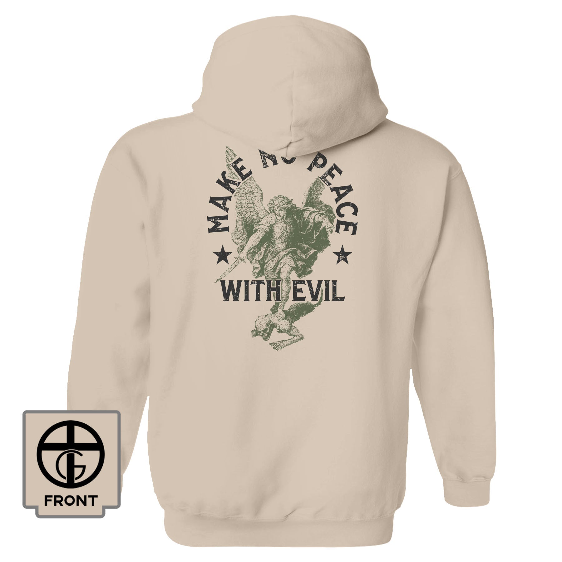 Make No Peace With Evil Fall Collection Hoodie - Our True God