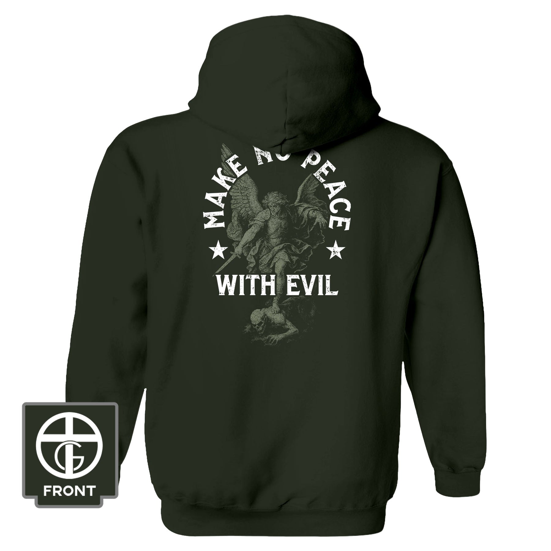 Make No Peace With Evil Fall Collection Hoodie - Our True God