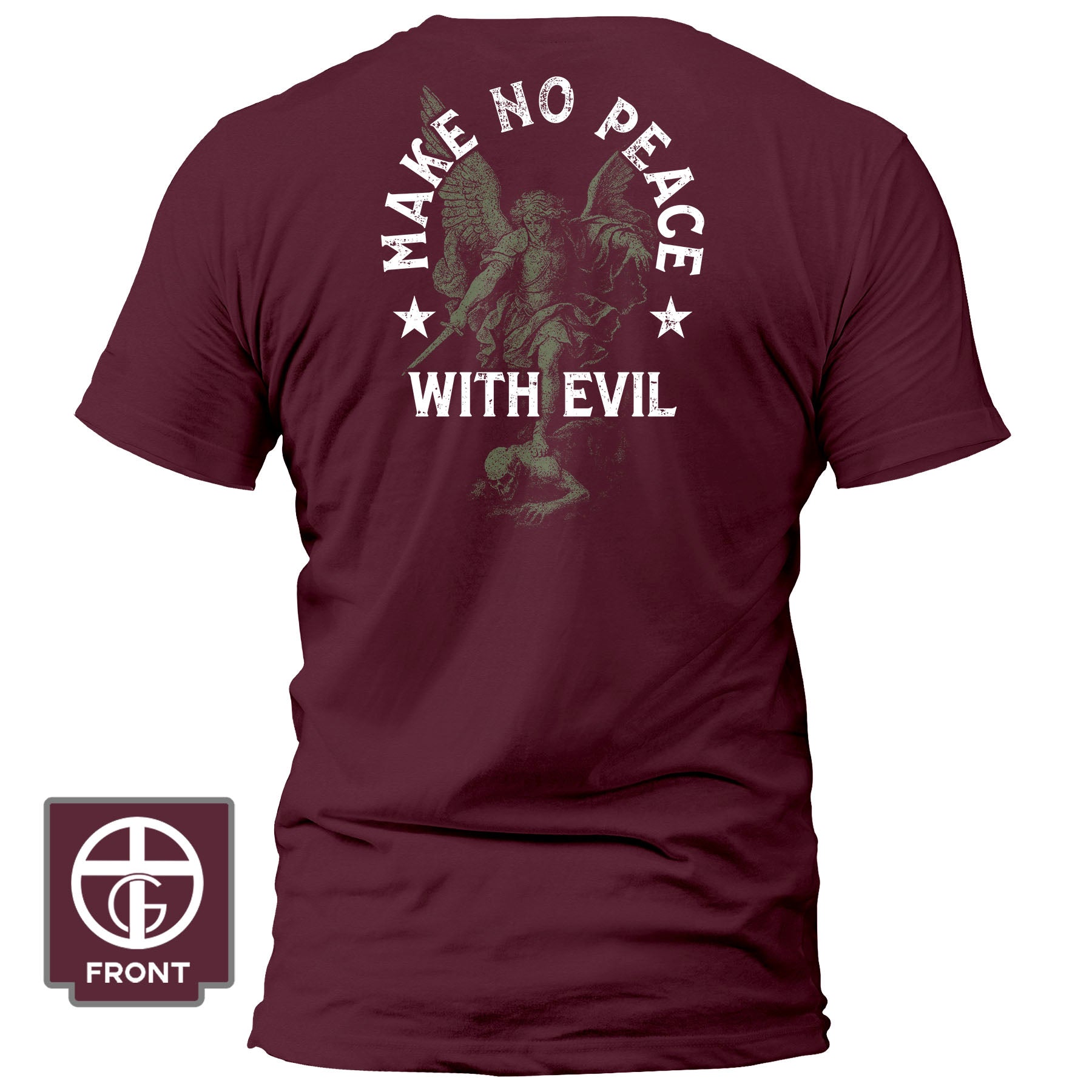 Make No Peace With Evil Fall Collection T-Shirt - Our True God