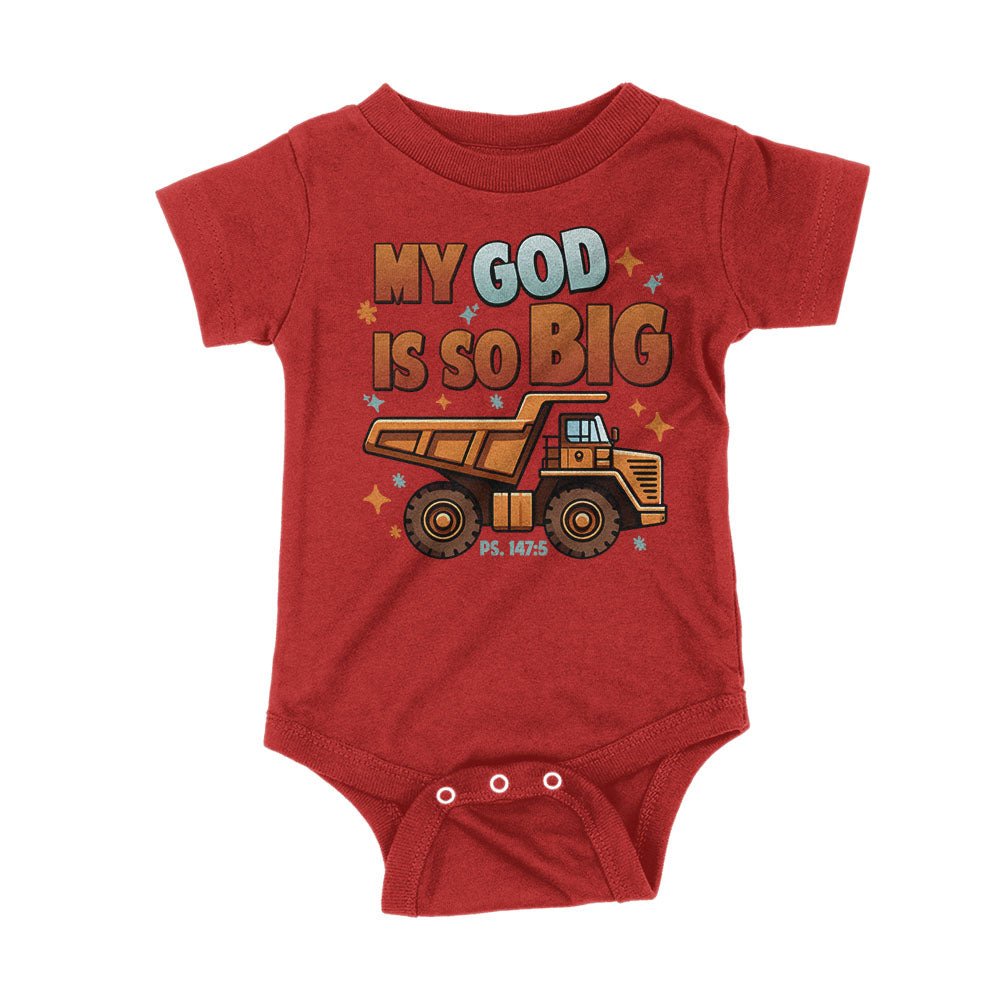 My God Is So Big Kids Shirts - Our True God