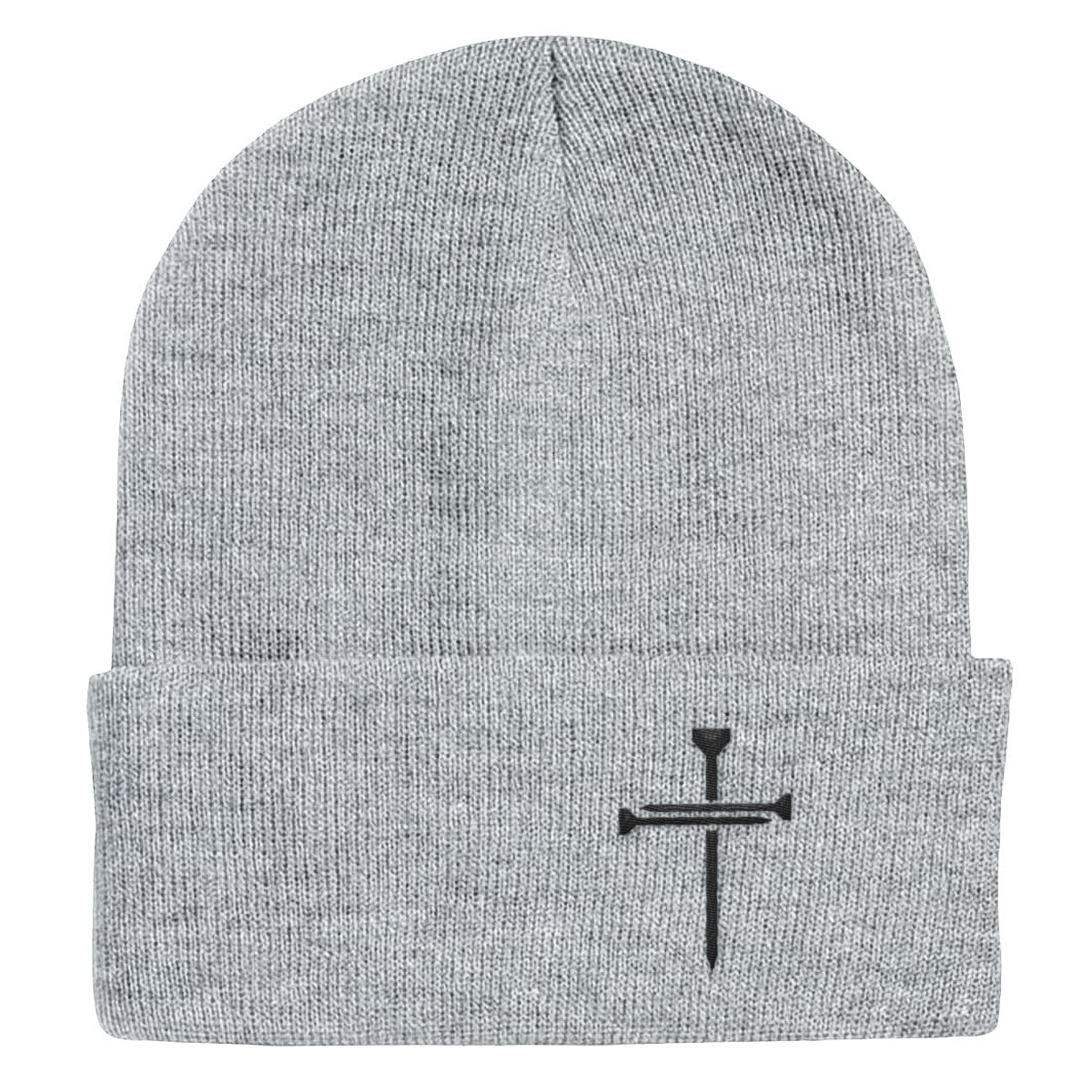 Nail Cross Lower Left Beanies - Our True God