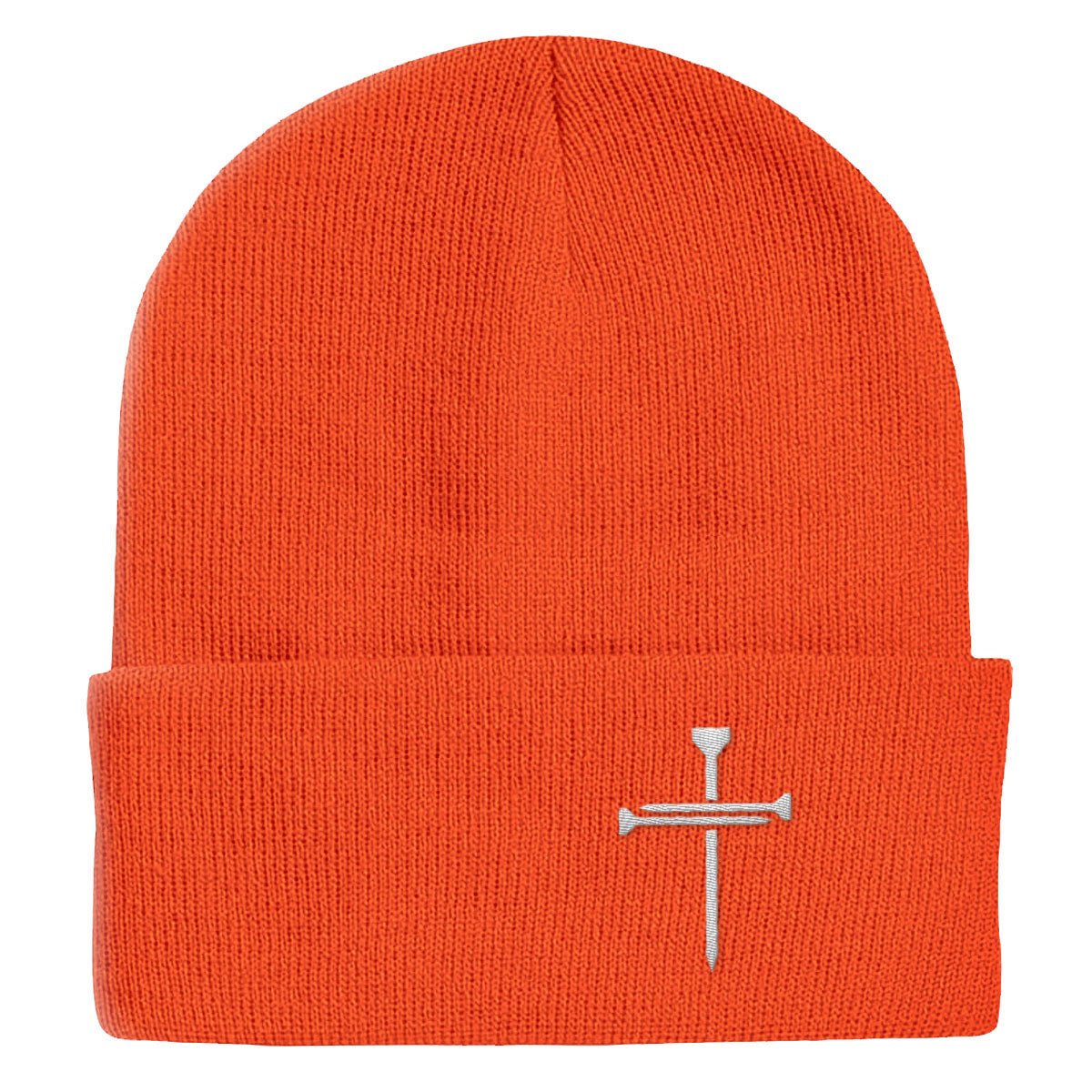 Nail Cross Lower Left Beanies - Our True God
