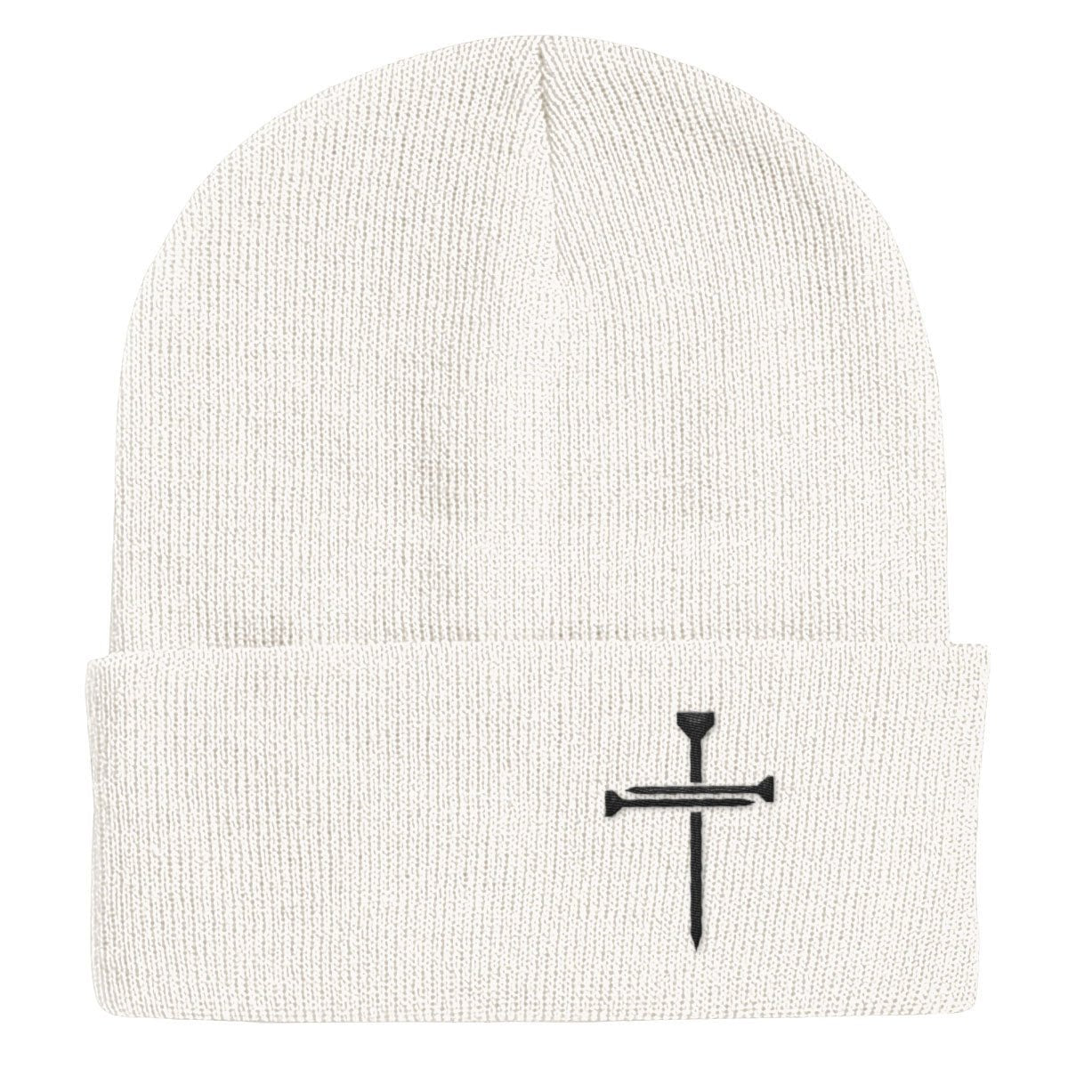 Nail Cross Lower Left Beanies - Our True God
