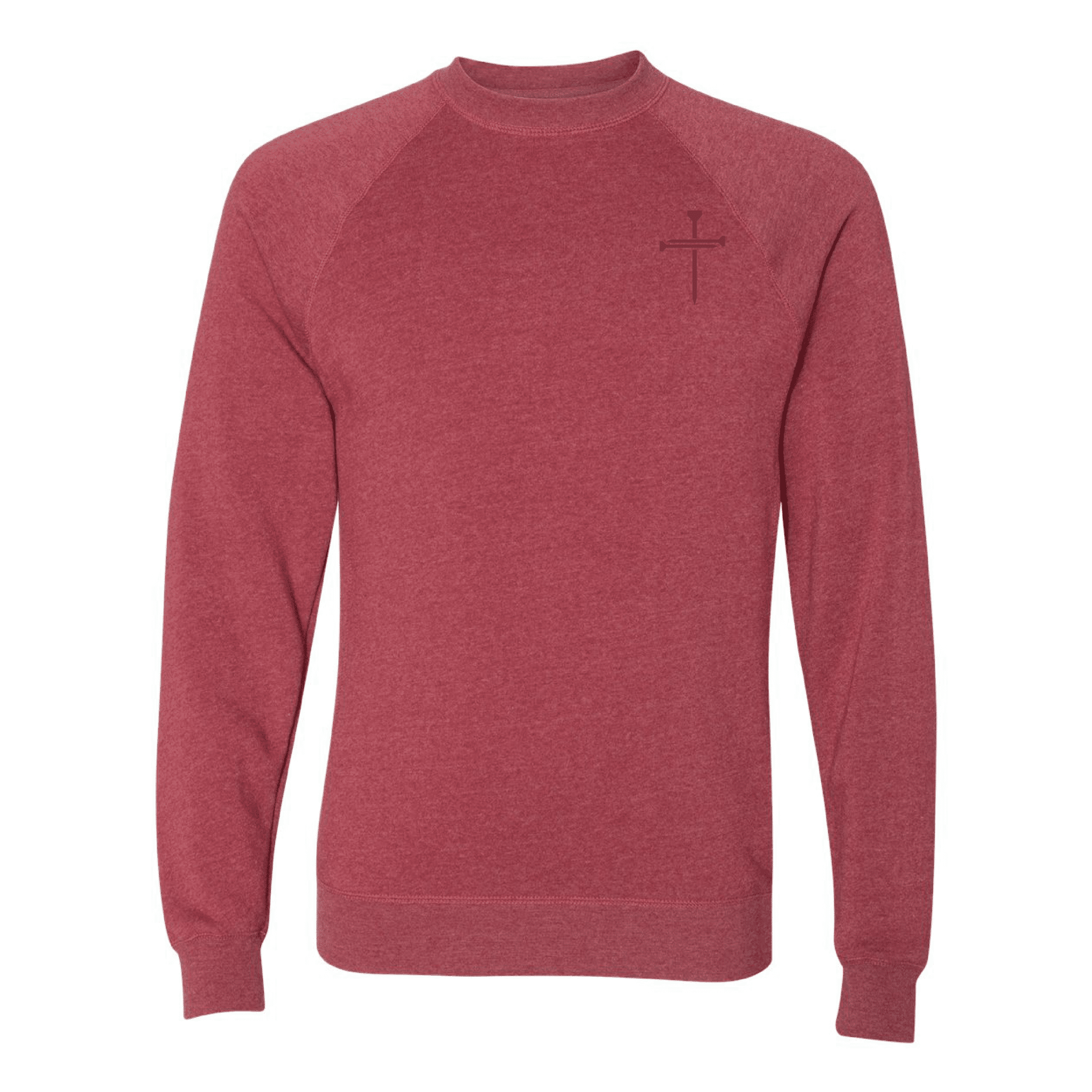 Nail Cross Premium Crewneck Sweatshirt - Our True God