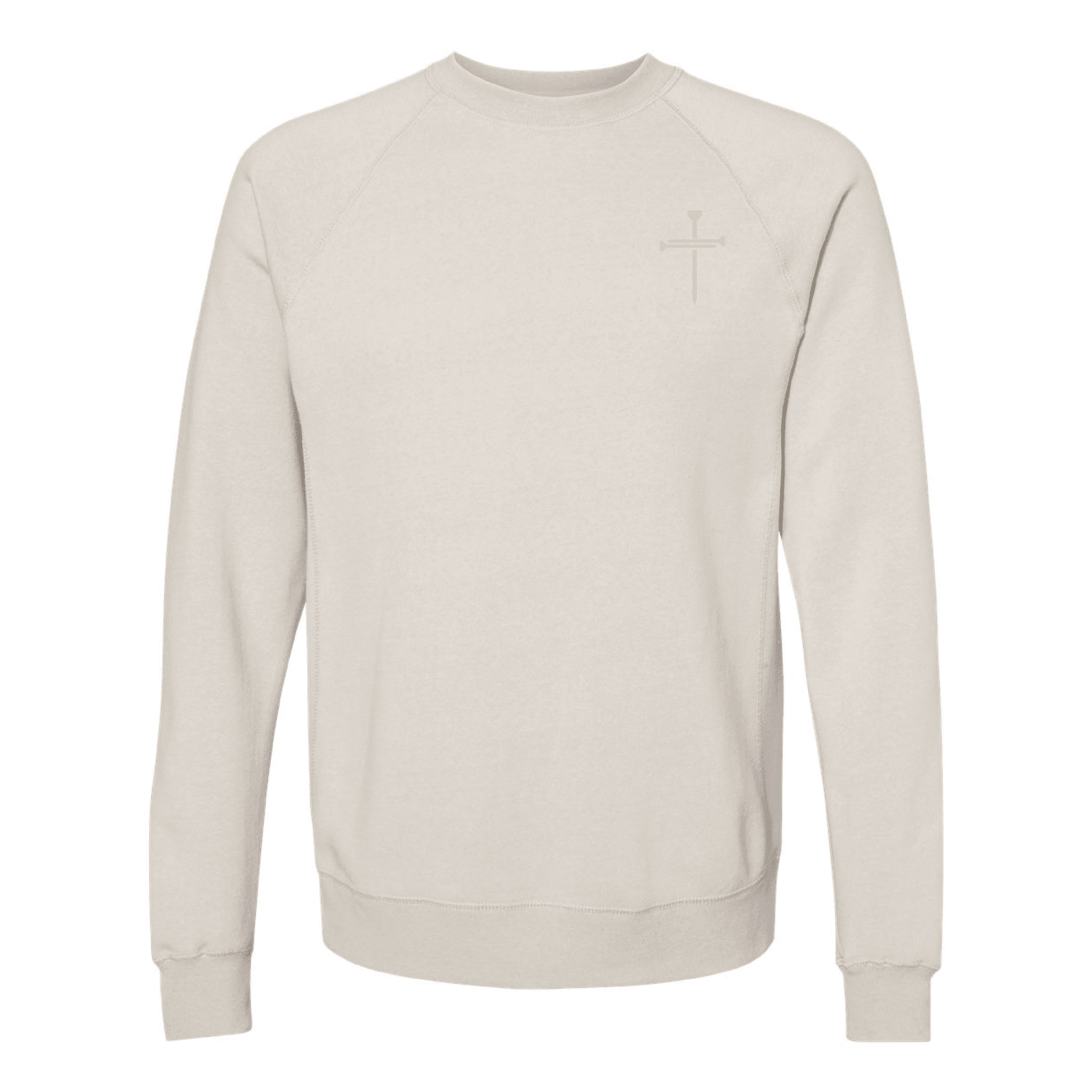 Nail Cross Premium Crewneck Sweatshirt - Our True God