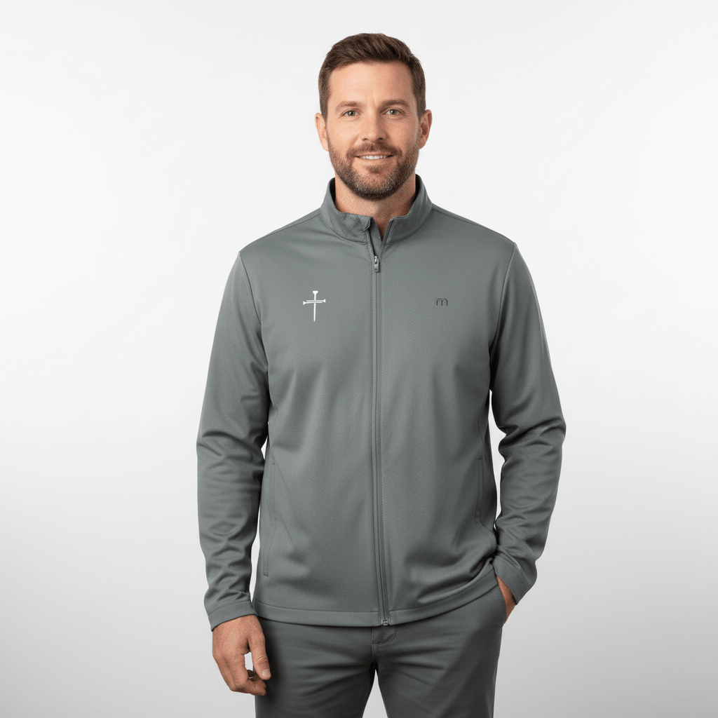 Nail Cross TravisMathew Surfside Full - Zip Jacket - Our True God