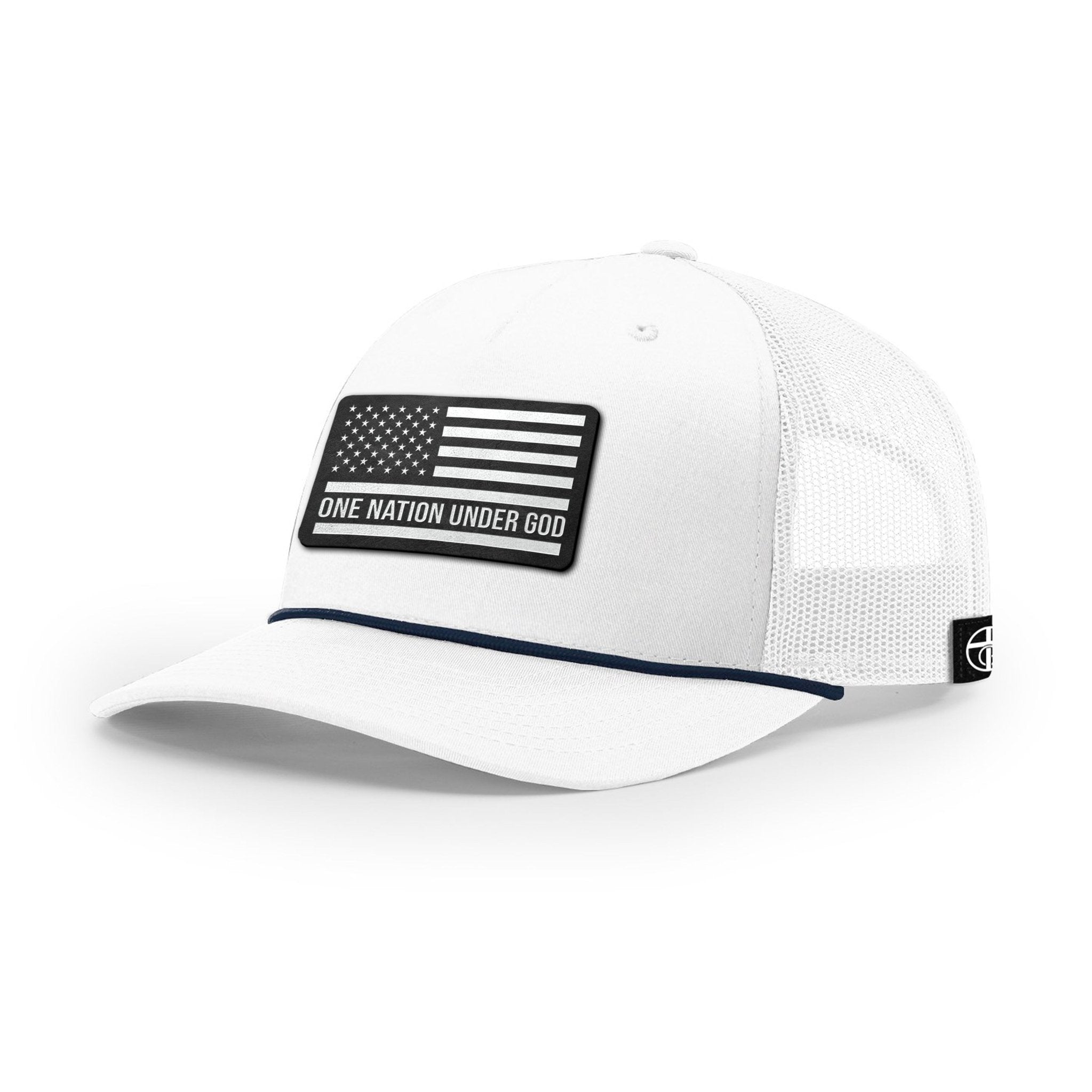 One Nation Under God DBD Patch Rope Trucker Hats - Our True God