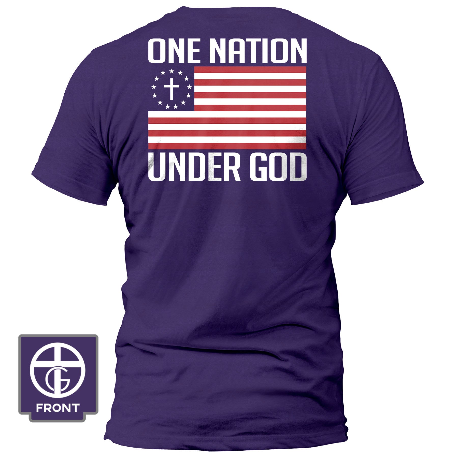 One Nation Under God Fall Collection T-Shirt - Our True God