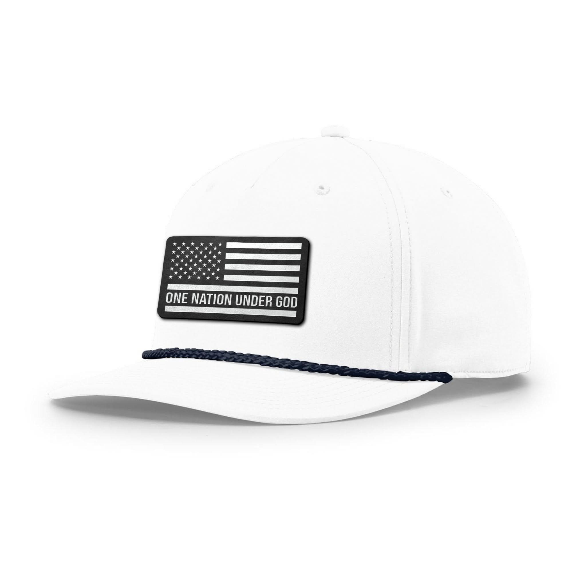 One Nation Under God Flag DBD Edition Patch Rope Hats - Our True God