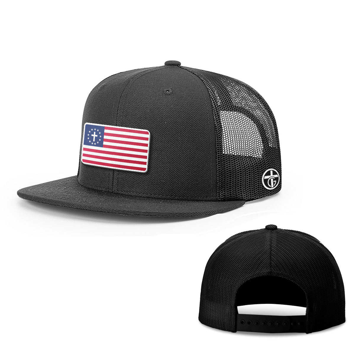 One Nation Under God Patch Hats - Our True God