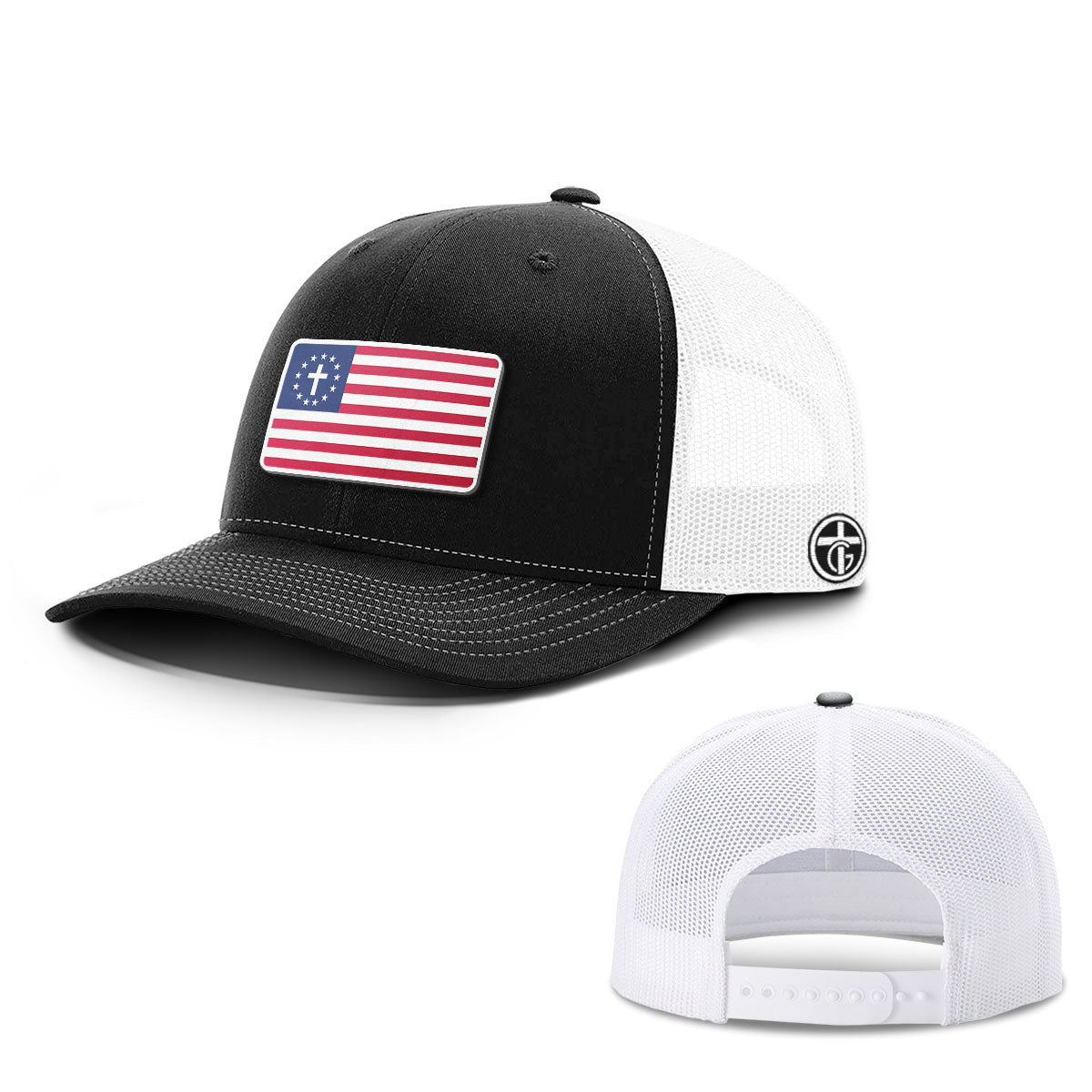 One Nation Under God Patch Hats - Our True God