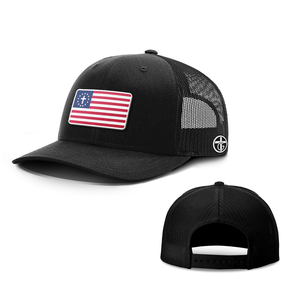 One Nation Under God Patch Hats - Our True God