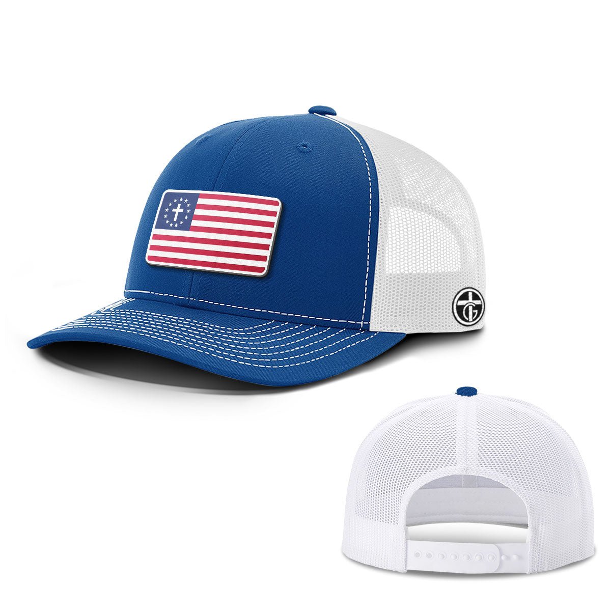 One Nation Under God Patch Hats - Our True God