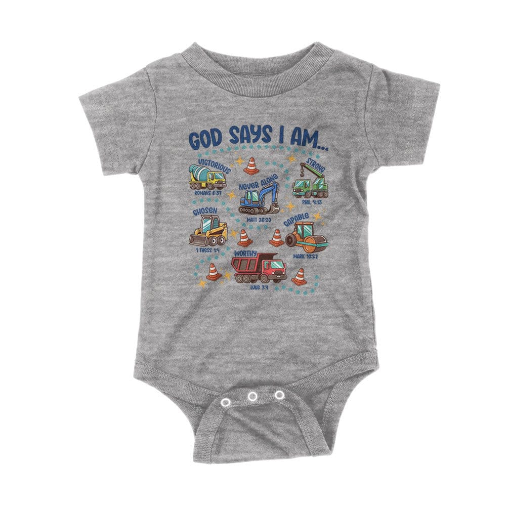 Our True God Apparel God says I am.. Kids Shirts