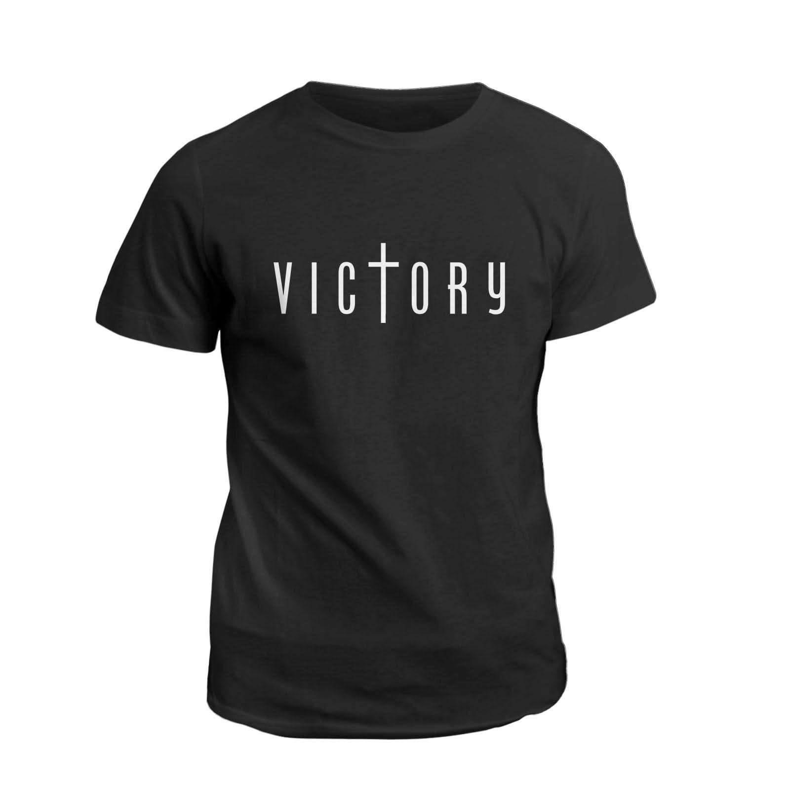 Our True God Apparel T-Shirt / Black / S Victory