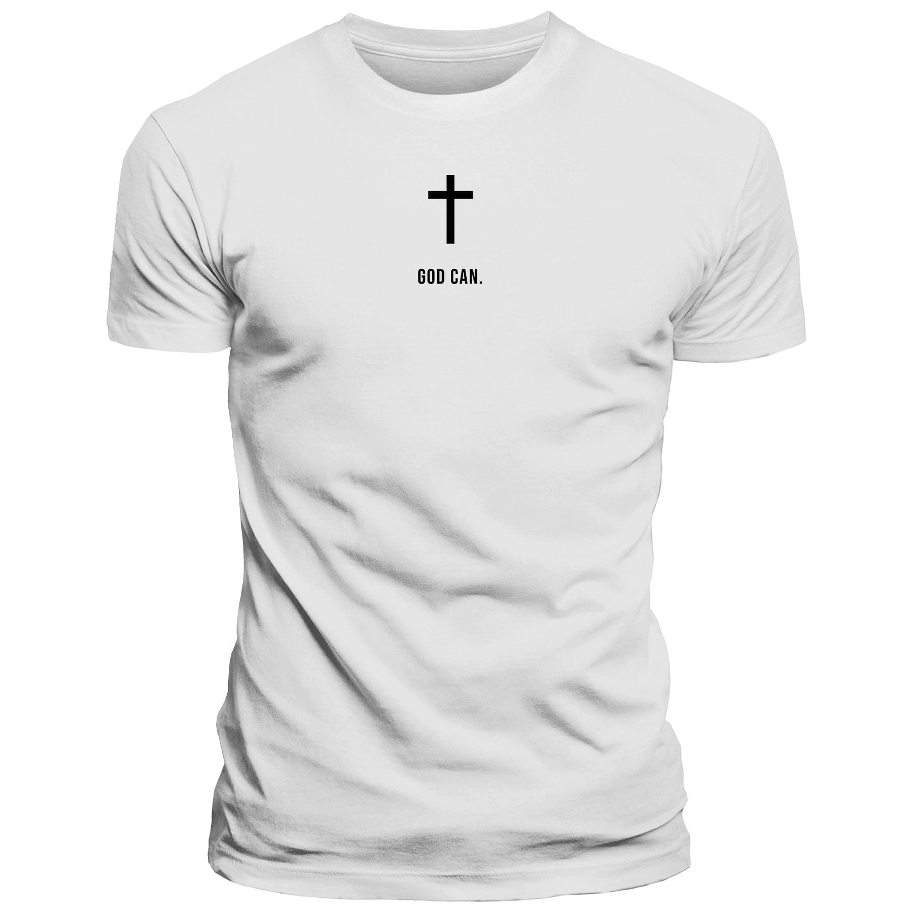 Our True God Apparel T-Shirt / White / S God Can T-Shirt