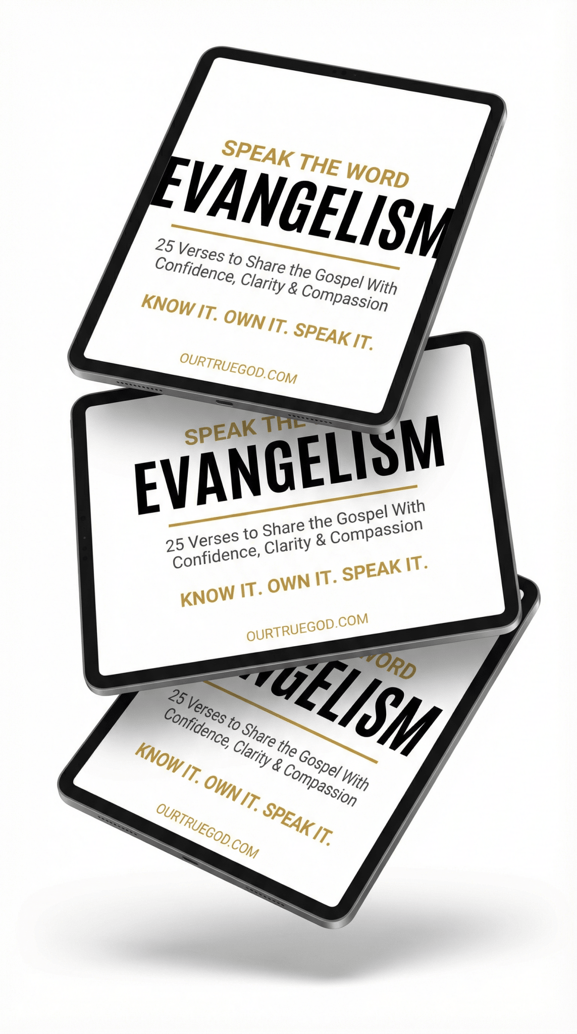 Our True God Digital Speak The Word: Evangelism