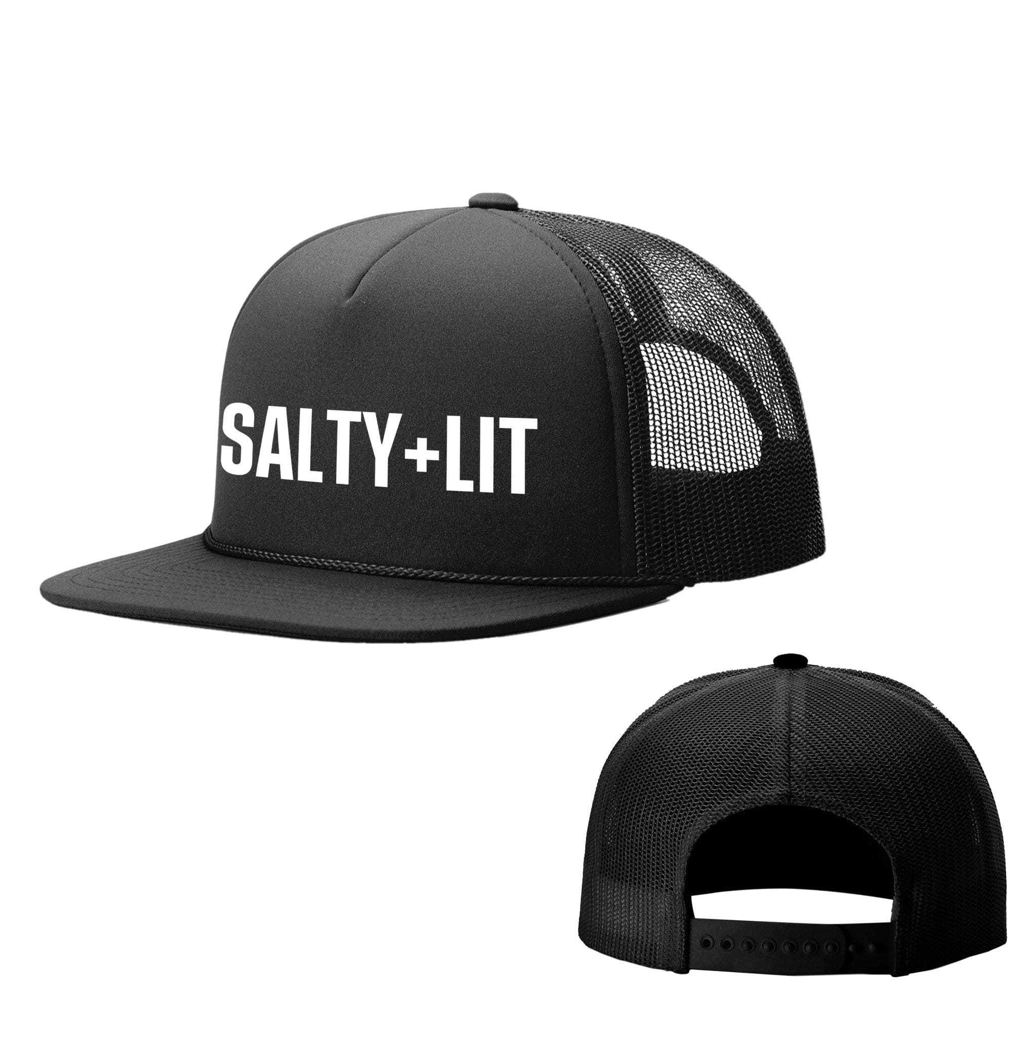 Our True God Hat Full Black / One Size Salty + Lit Foam Trucker Hats