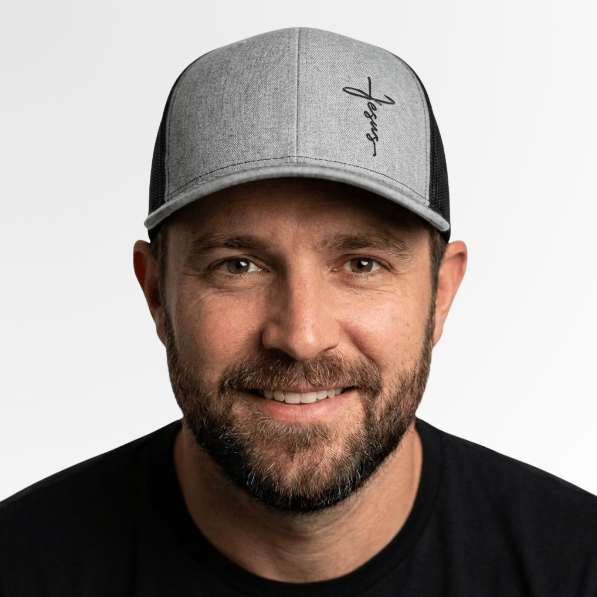 Our True God Hat Jesus Cross Lower Left Hats