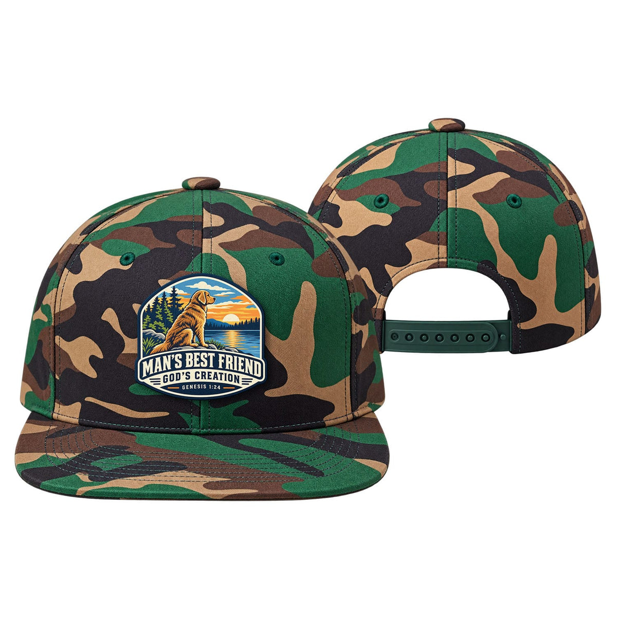 Our True God Hat Man’s Best Friend Trucker Hat