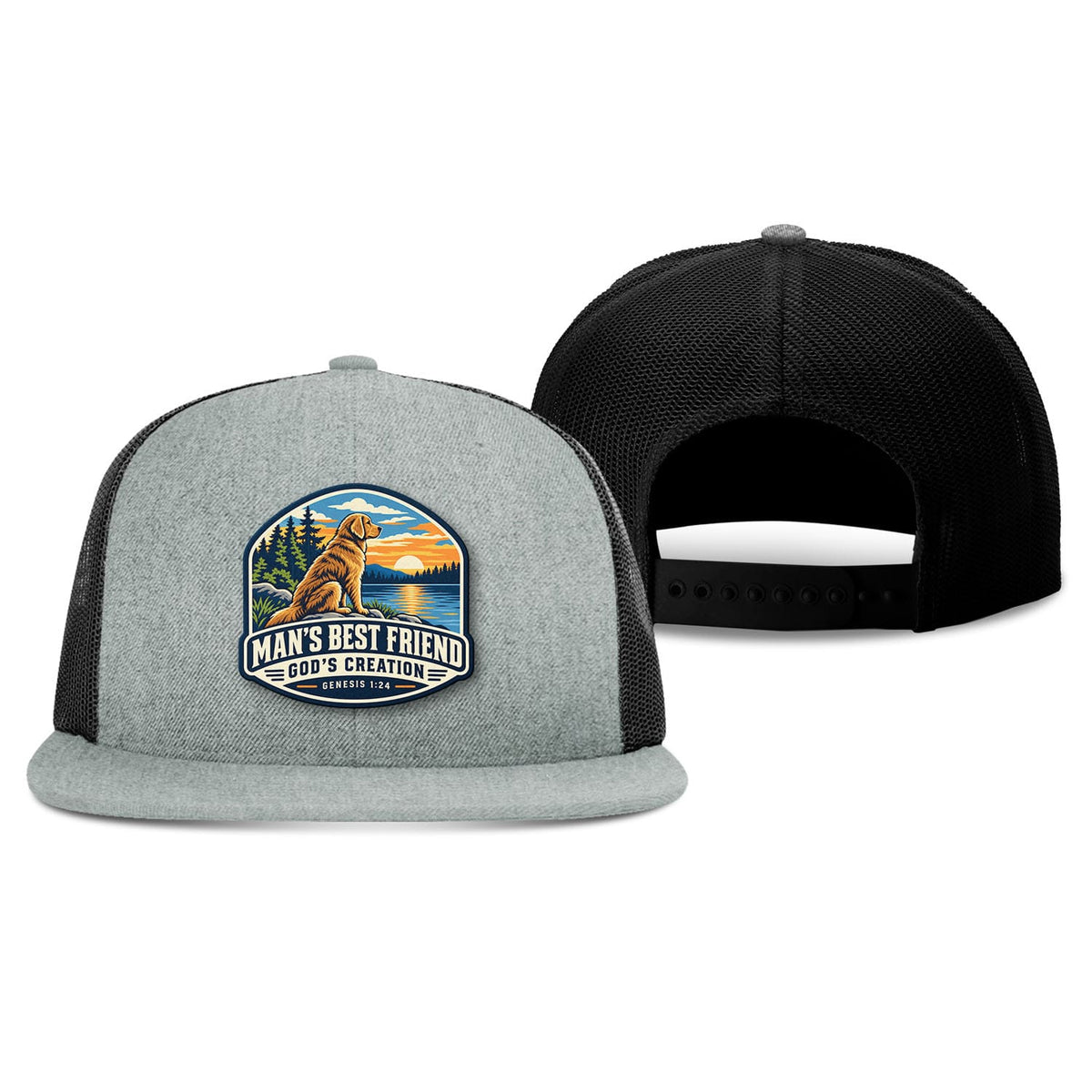 Our True God Hat Man’s Best Friend Trucker Hat