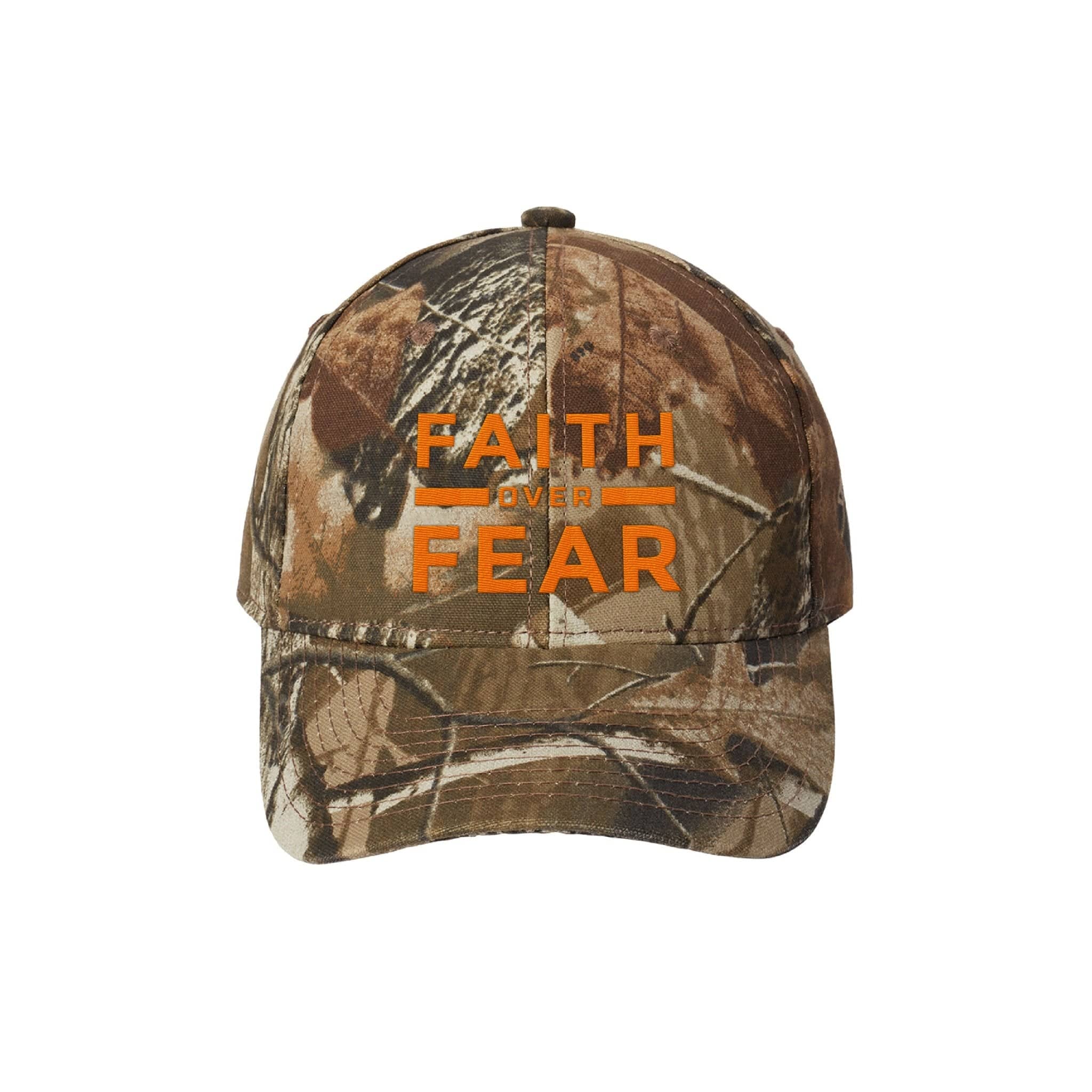 Our True God Hat Realtree Hardwoods / One Size Faith Over Fear Realtree® Camo Hunting Hats