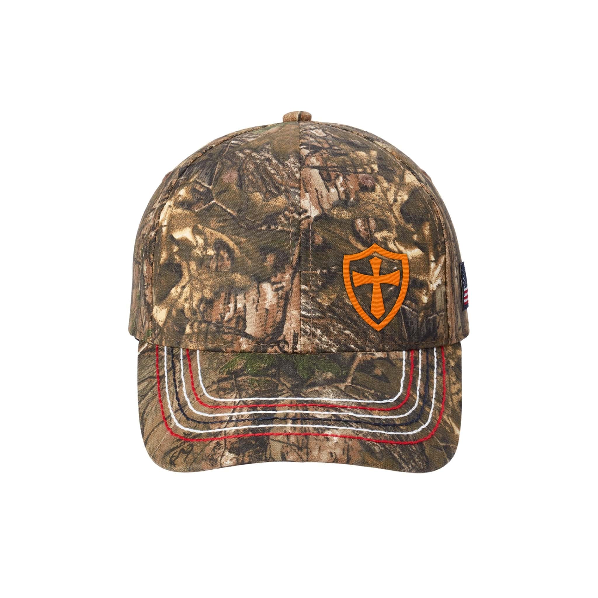 Our True God Hat Realtree Xtra / One Size Shield Cross Realtree® Camo Hunting Hats