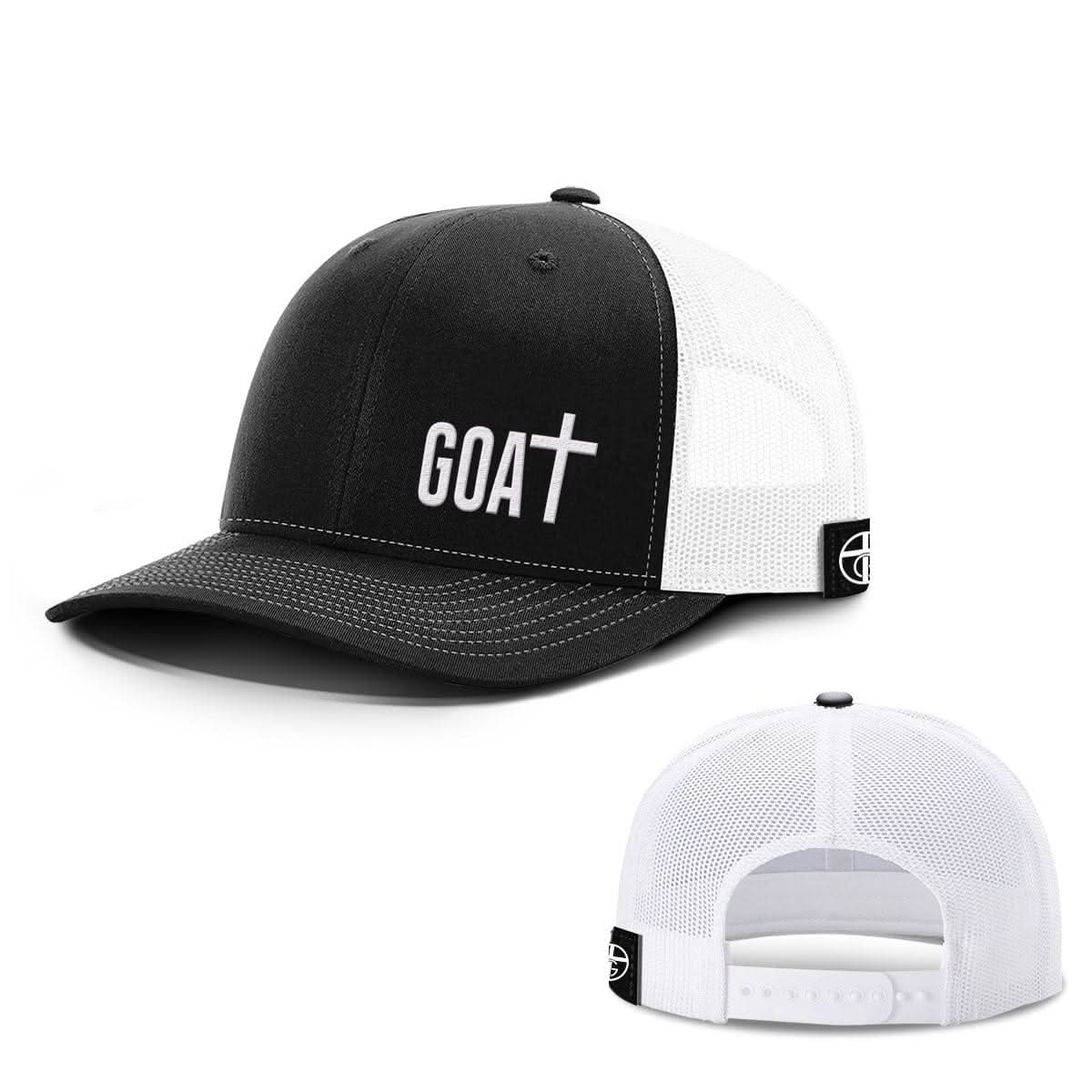 Our True God Hat Snapback / Black and White / One Size GOAT - God Over All Things Hats