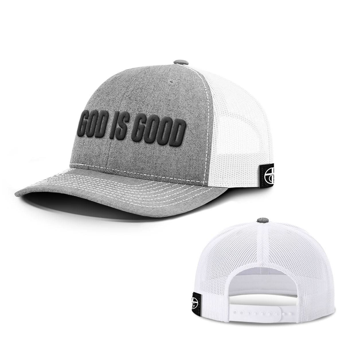 Our True God Hat Snapback / Heather and White / One Size God Is Good Hats