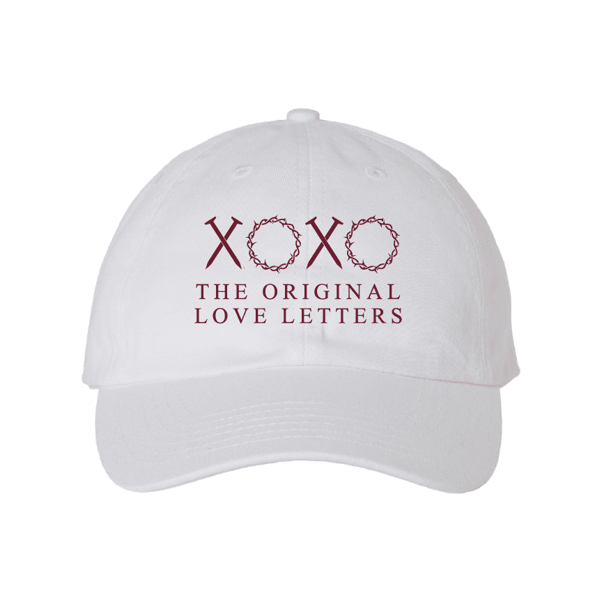 Our True God Hat Washed Classic Hat / White / One Size The Original Love Letters Classic Hats